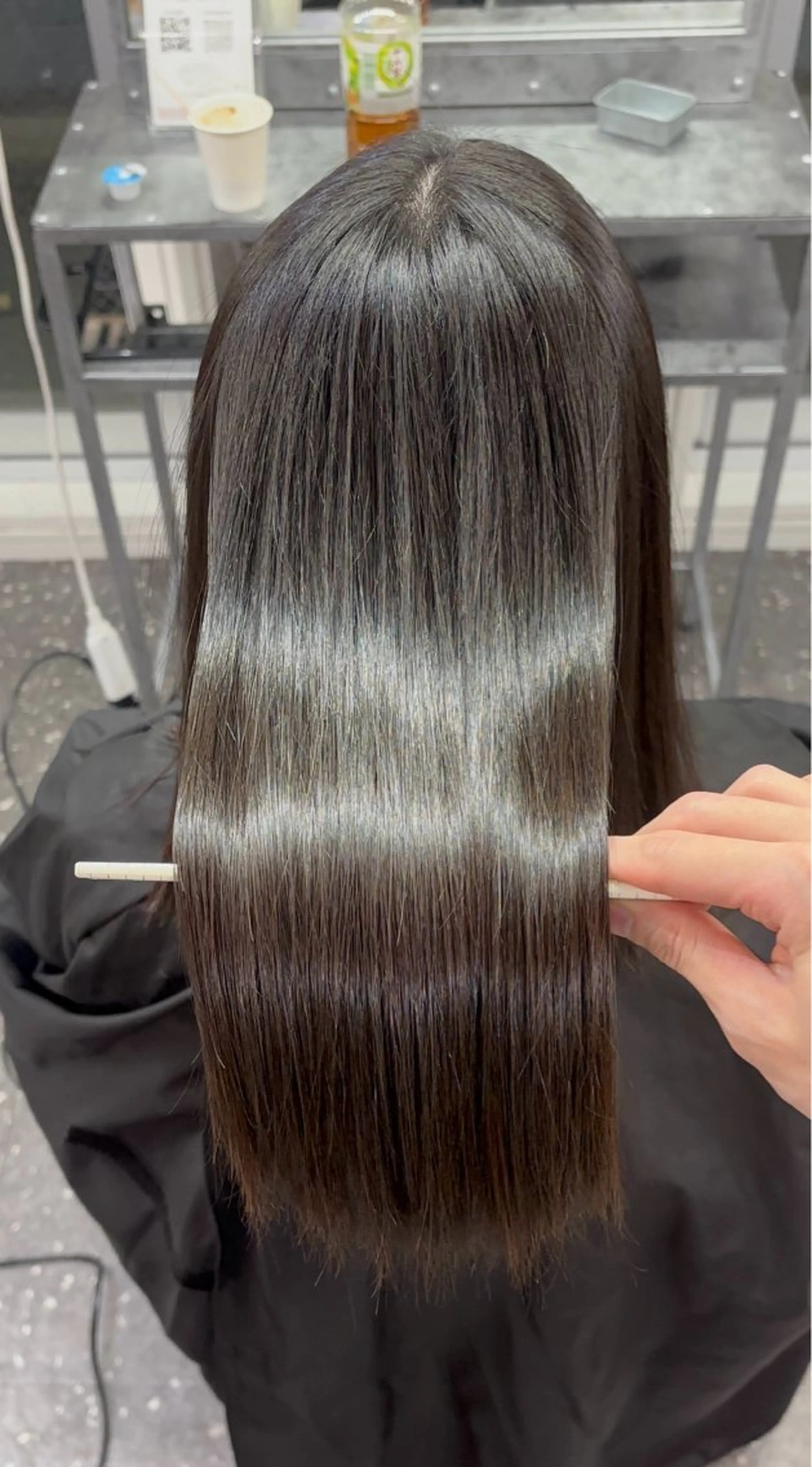 セミロング 艶髪/透明感/吉祥寺 /縮毛矯正/yutoのヘアスタイル