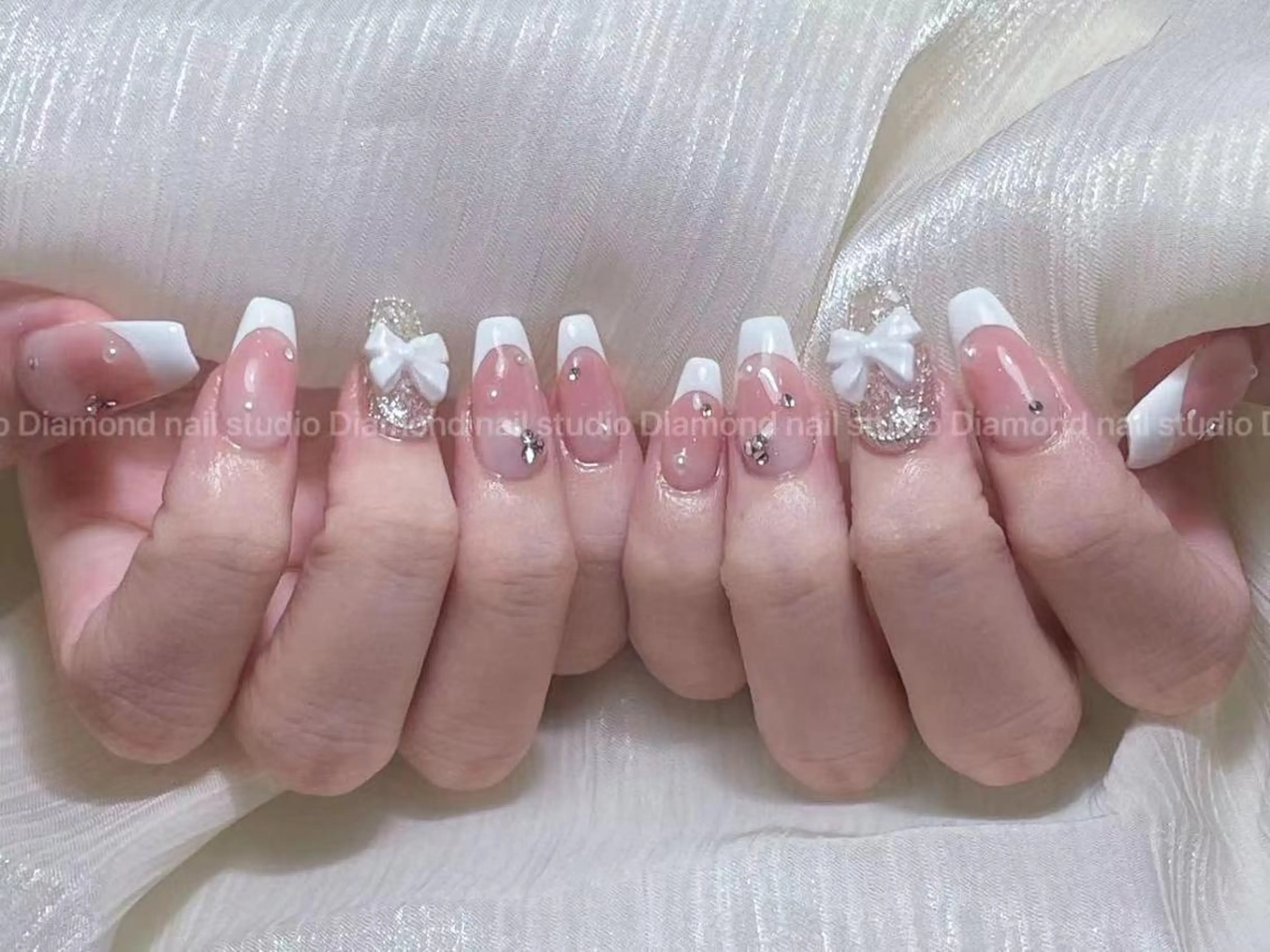 ネイル ハンドネイル ハンドケア Diamond 🚢のネイルデザイン