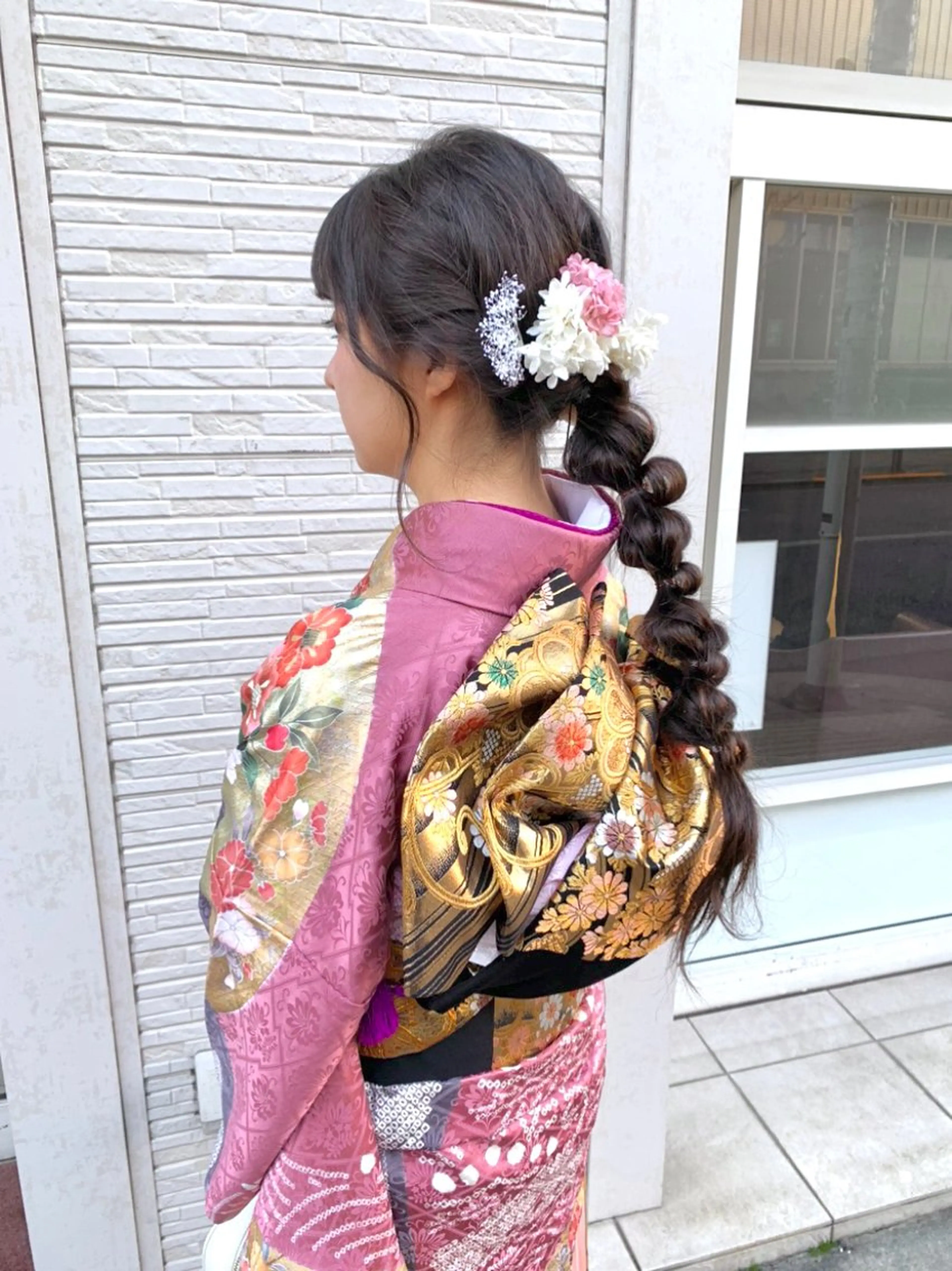 ロング ユイナ 🕊NaVI ベージュ/透明感のヘアスタイル