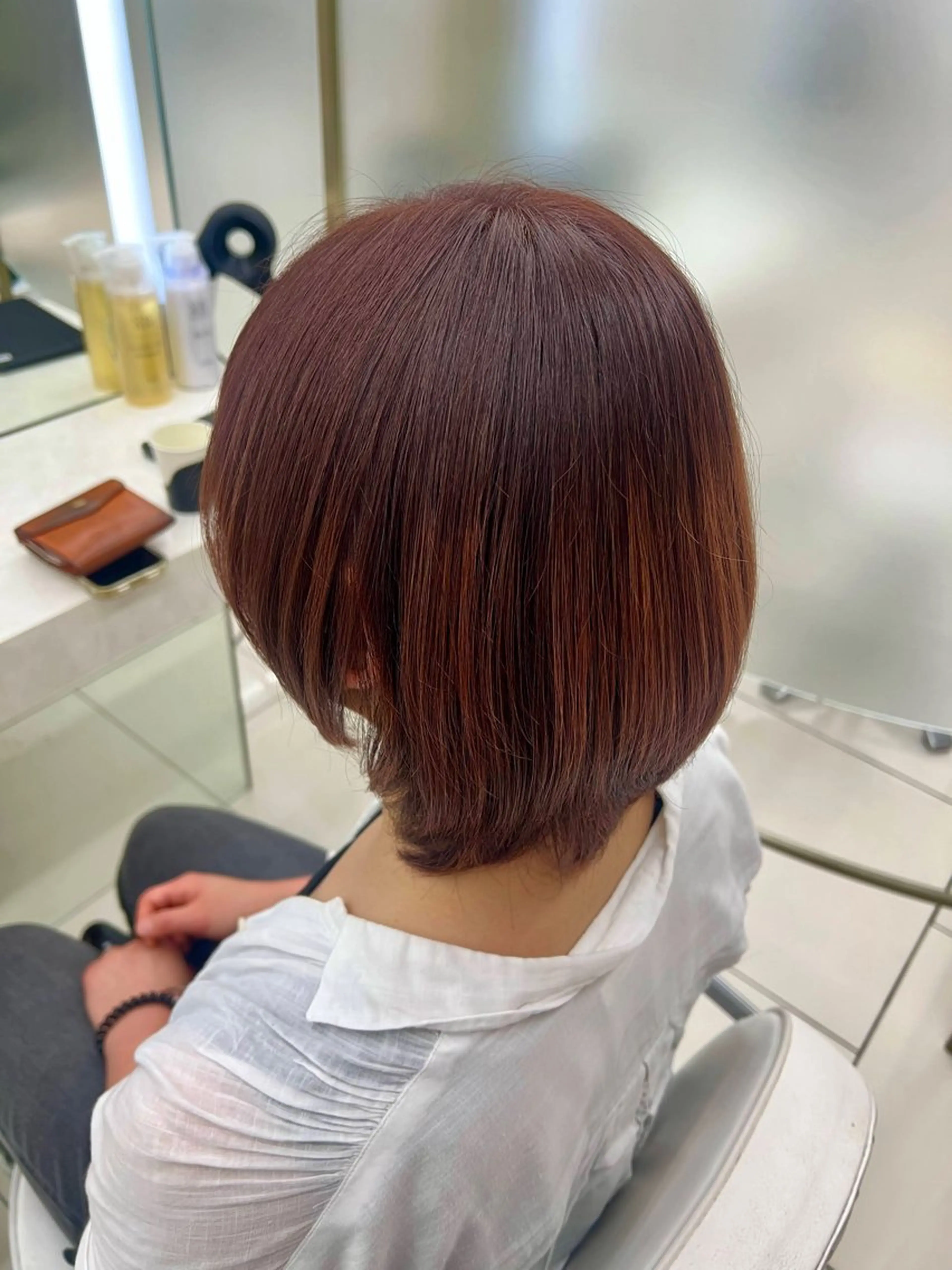 ショート カラー ヘアカラー トリートメント COA 2nd　銀座所属・COA GINZA / しずくのヘアスタイル