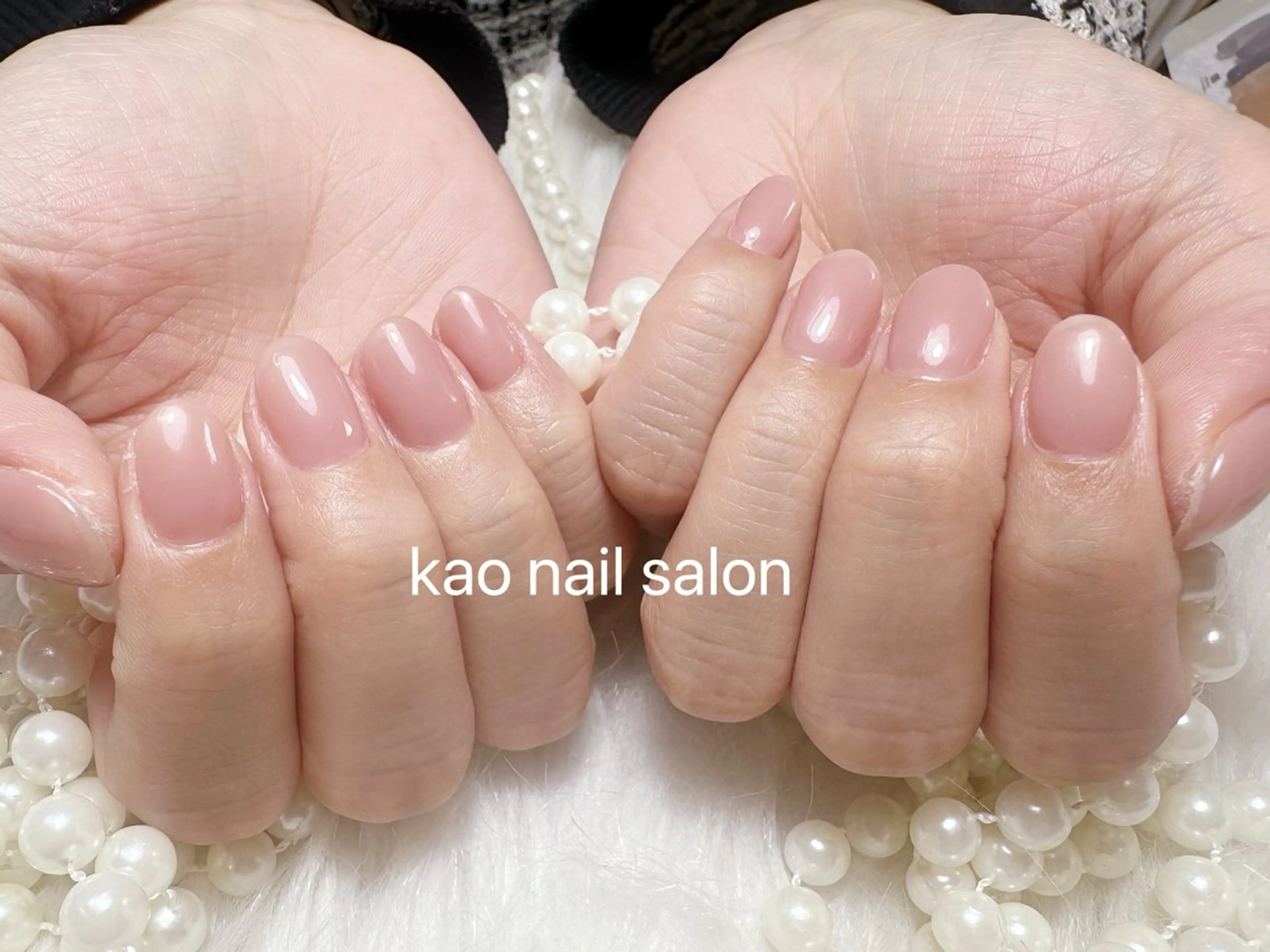 ネイル ハンドネイル kao nail マグネット/長さだしのネイルデザイン