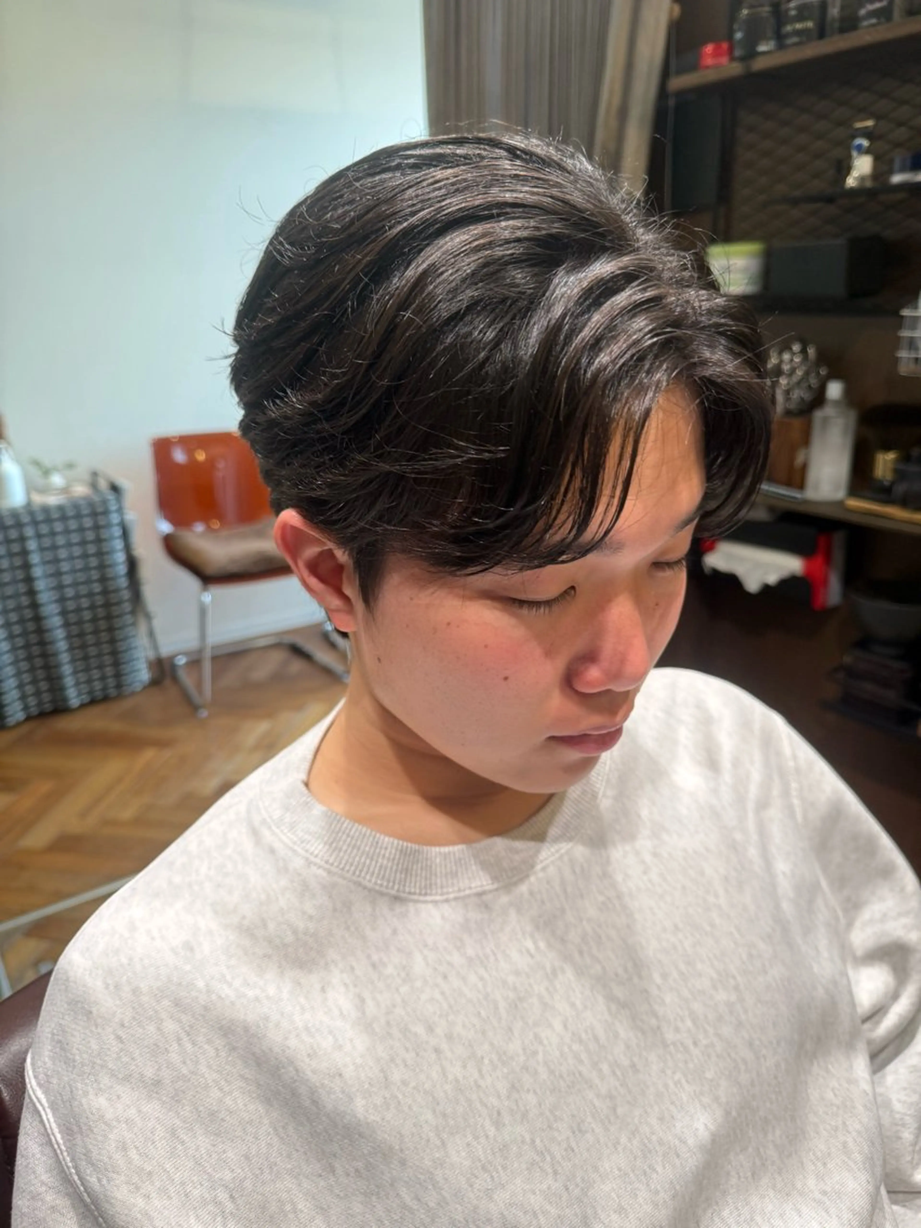 似合わせメンズカット➕眉カットの写真