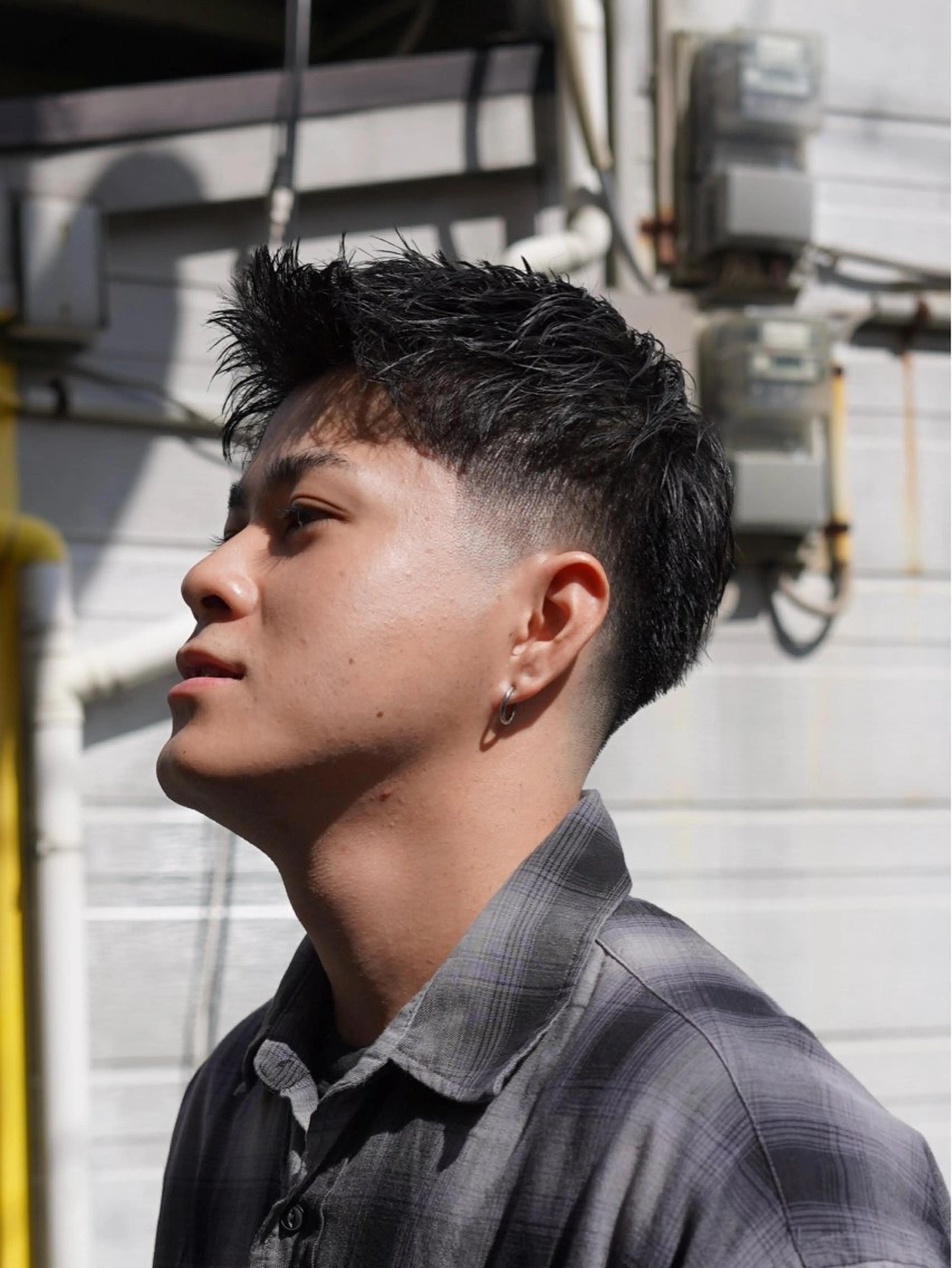 ショート メンズ カット GAKU /フェード /メンズ/難波のヘアスタイル