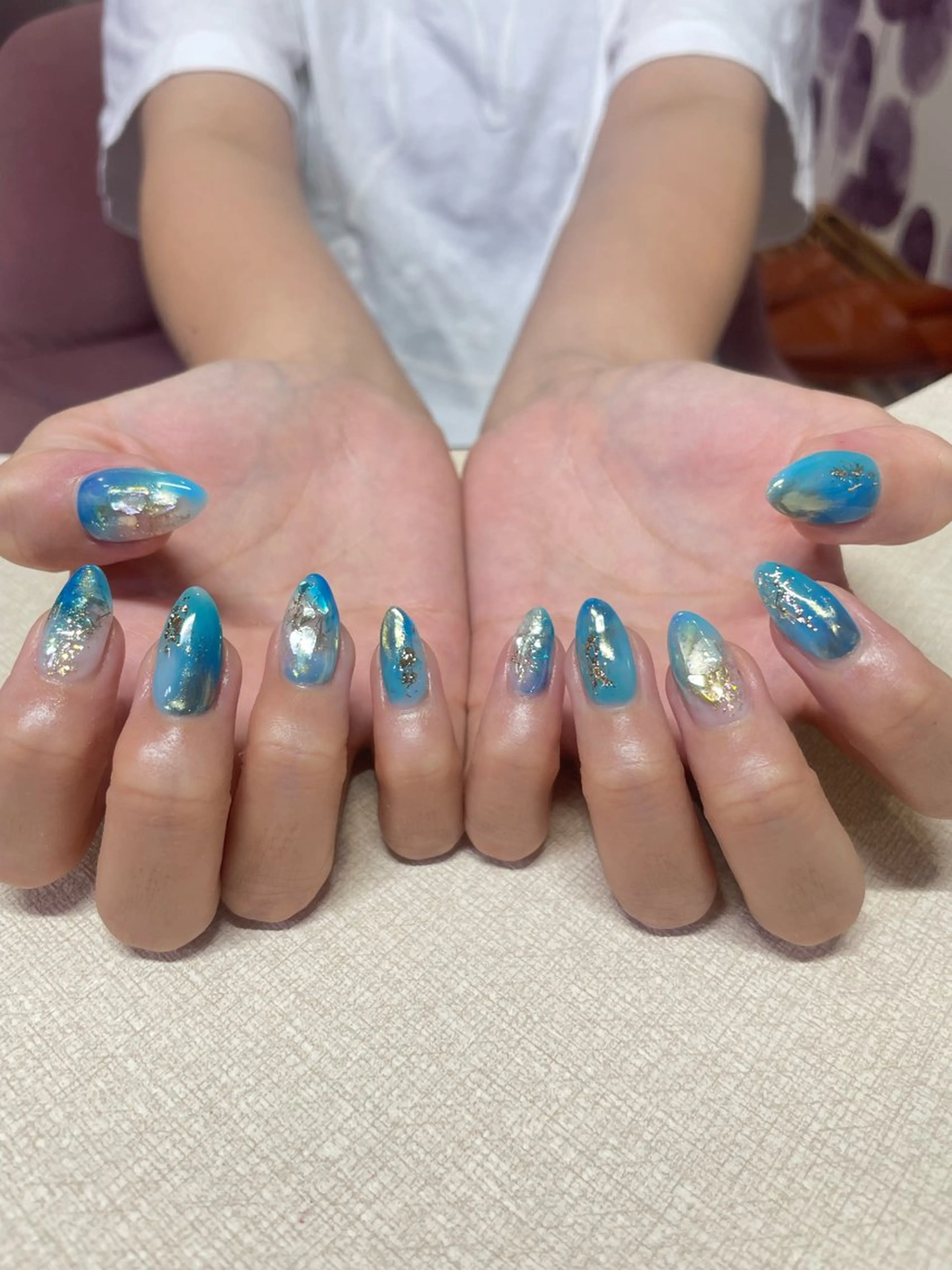 オフなしお任せニュアンスネイル60min🎨の写真