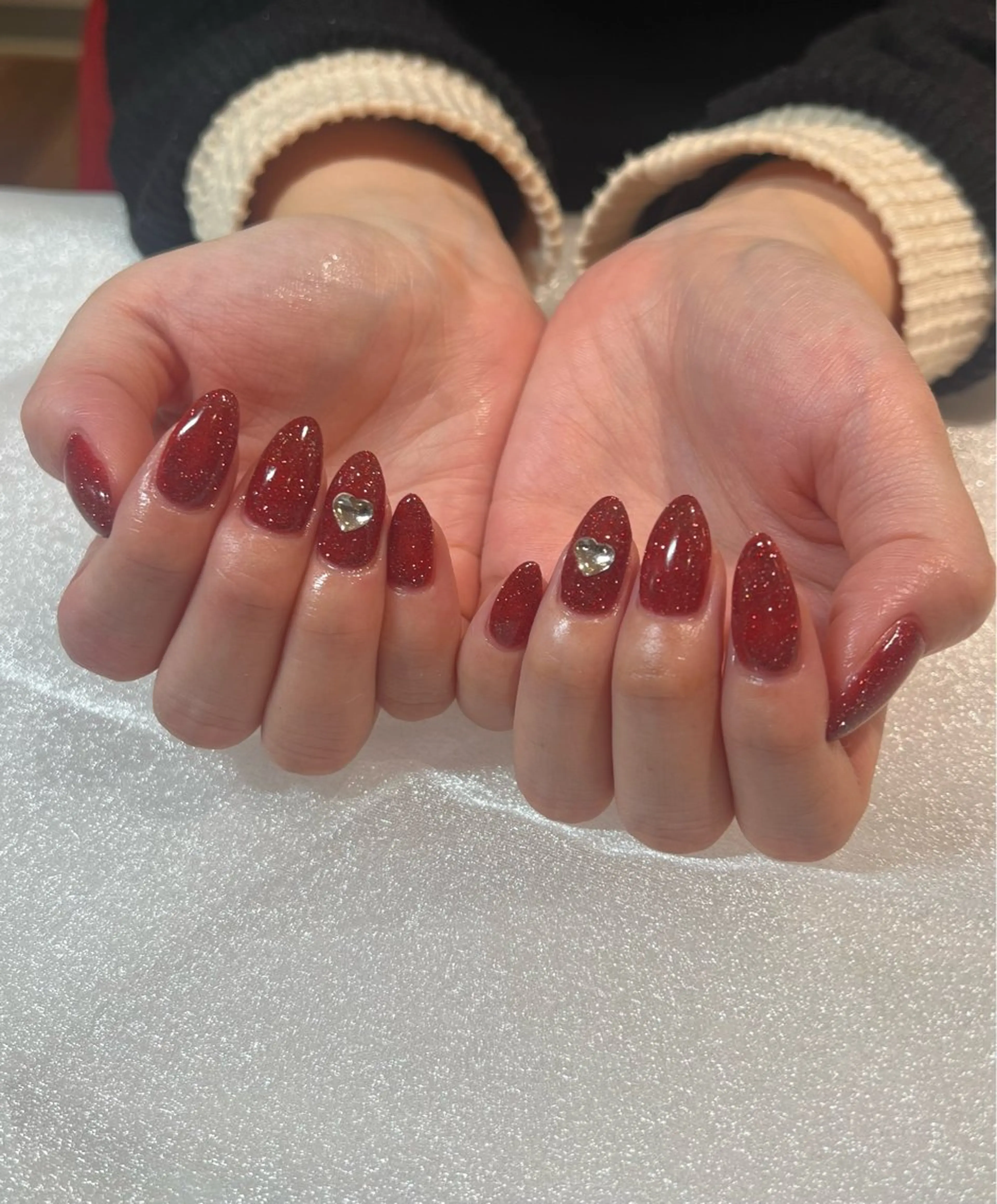 ネイル ハート ハンドネイル earth宇都宮. 柏崎のネイルデザイン