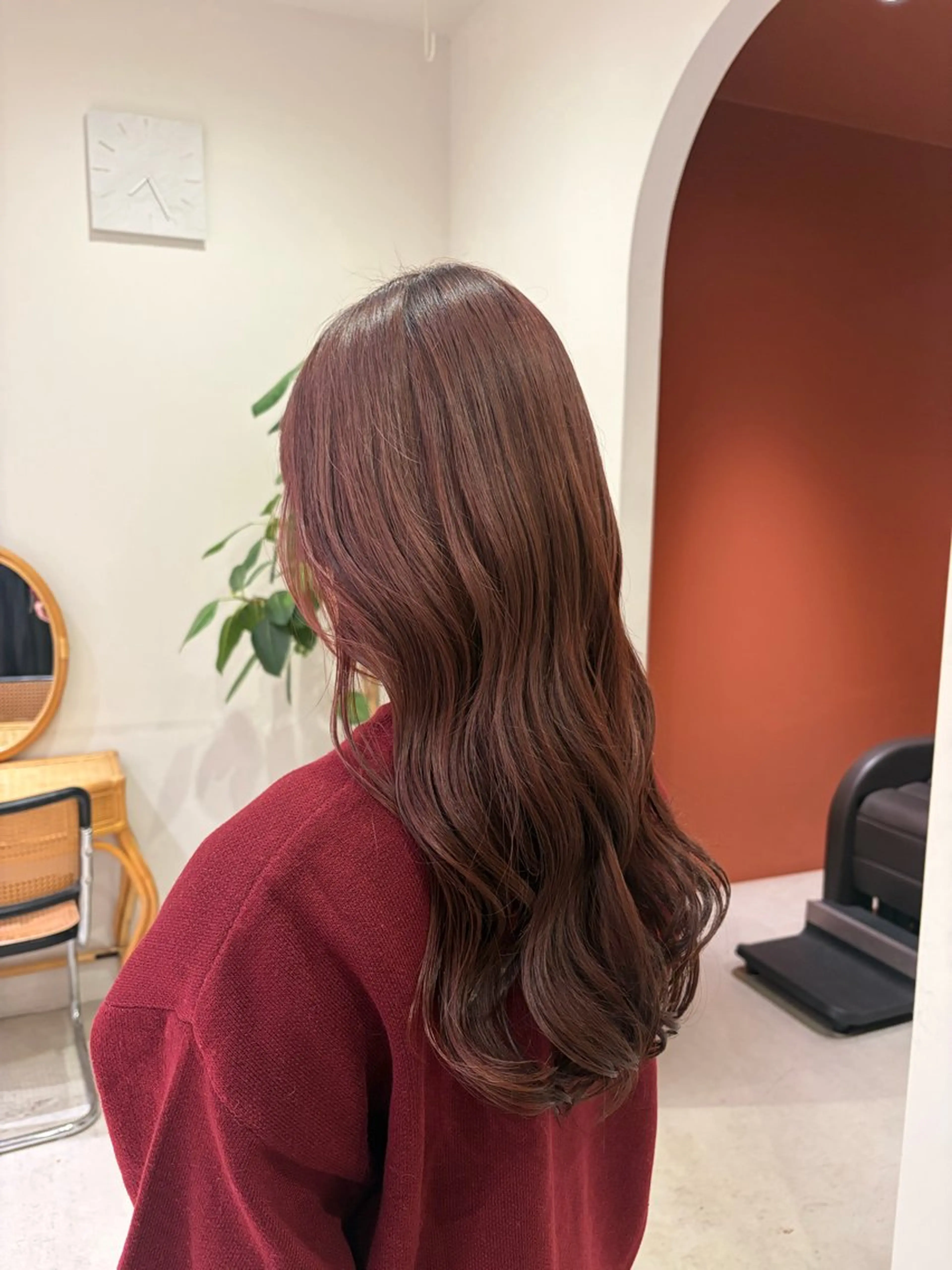 ロング カラー 櫻井 莉子のヘアスタイル