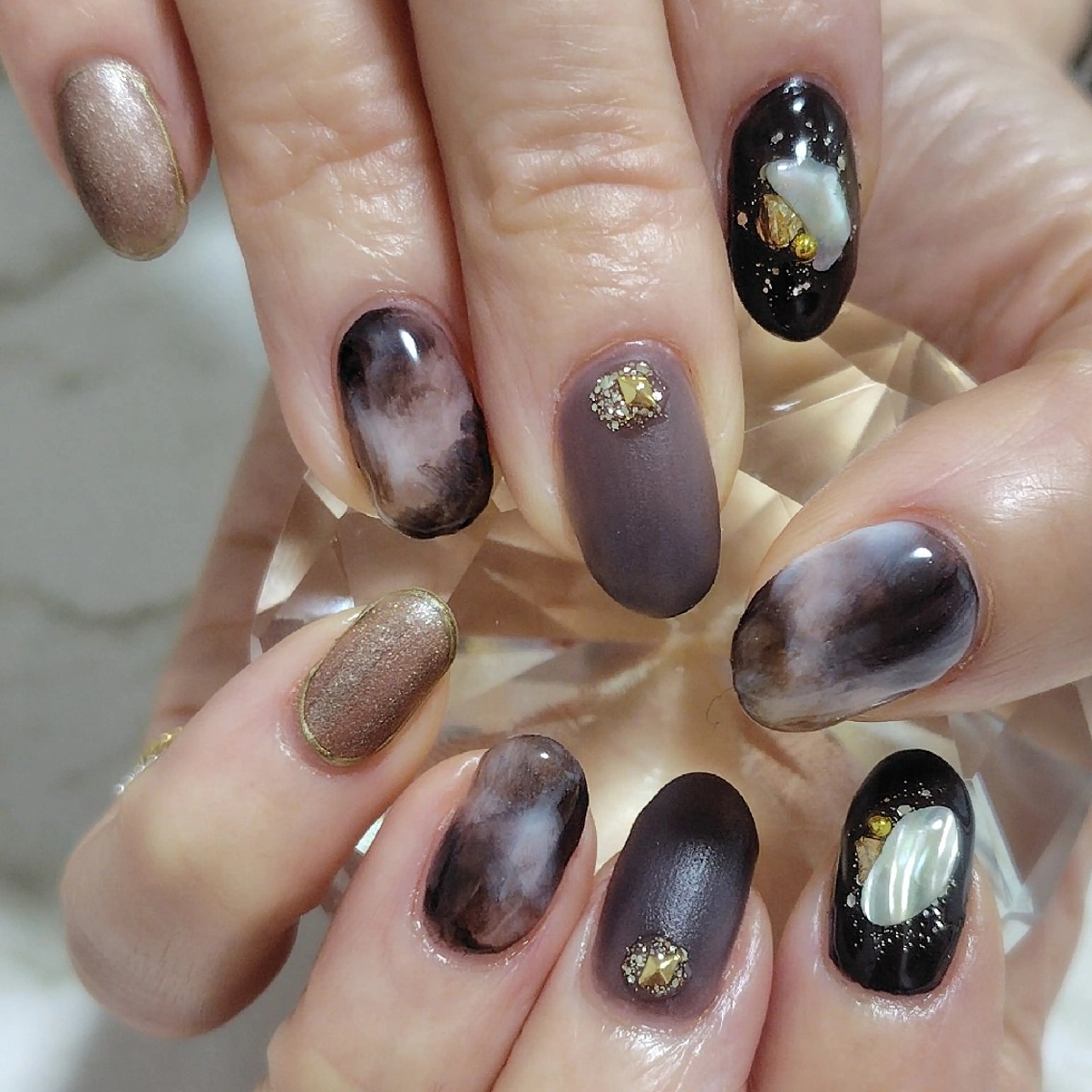 ネイル ニュアンスネイル ハンドネイル 池元 真由美のネイルデザイン