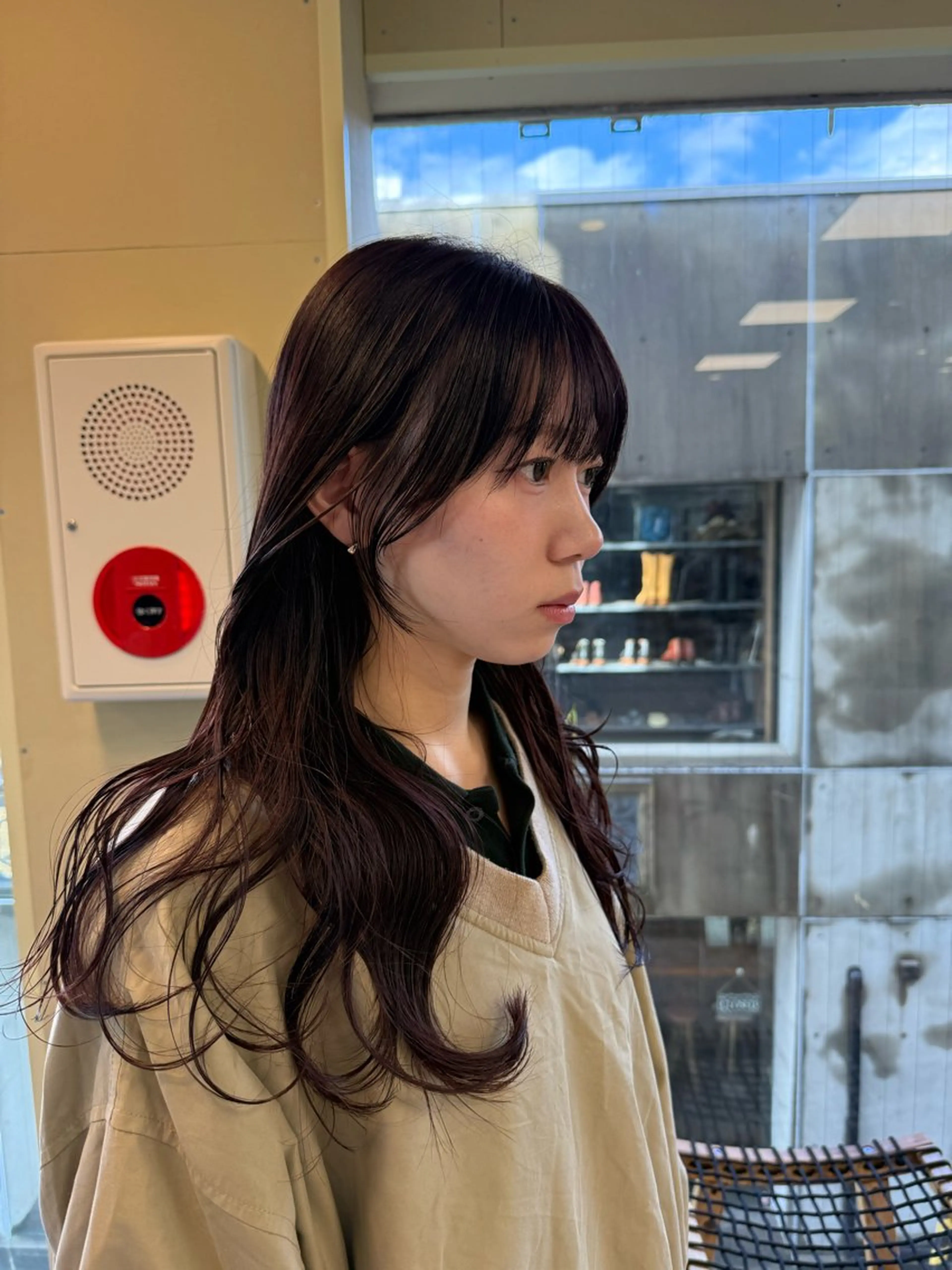 ロング カラー カット ヘアカラー トリートメント 伶風/ボブ/ ヘーゼルベージュのヘアスタイル