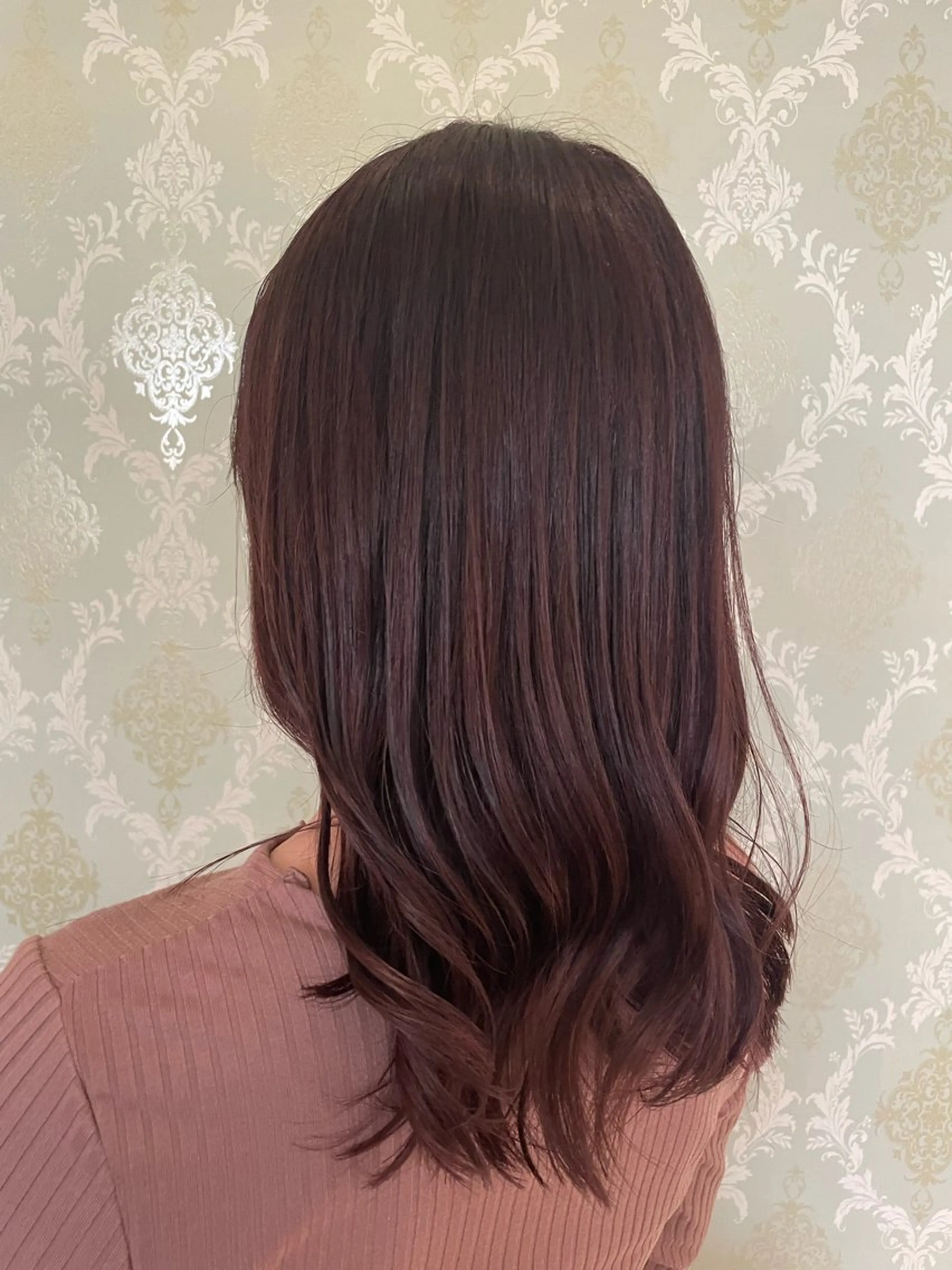 カット💇🏼‍♀️＋カラー🩷の写真