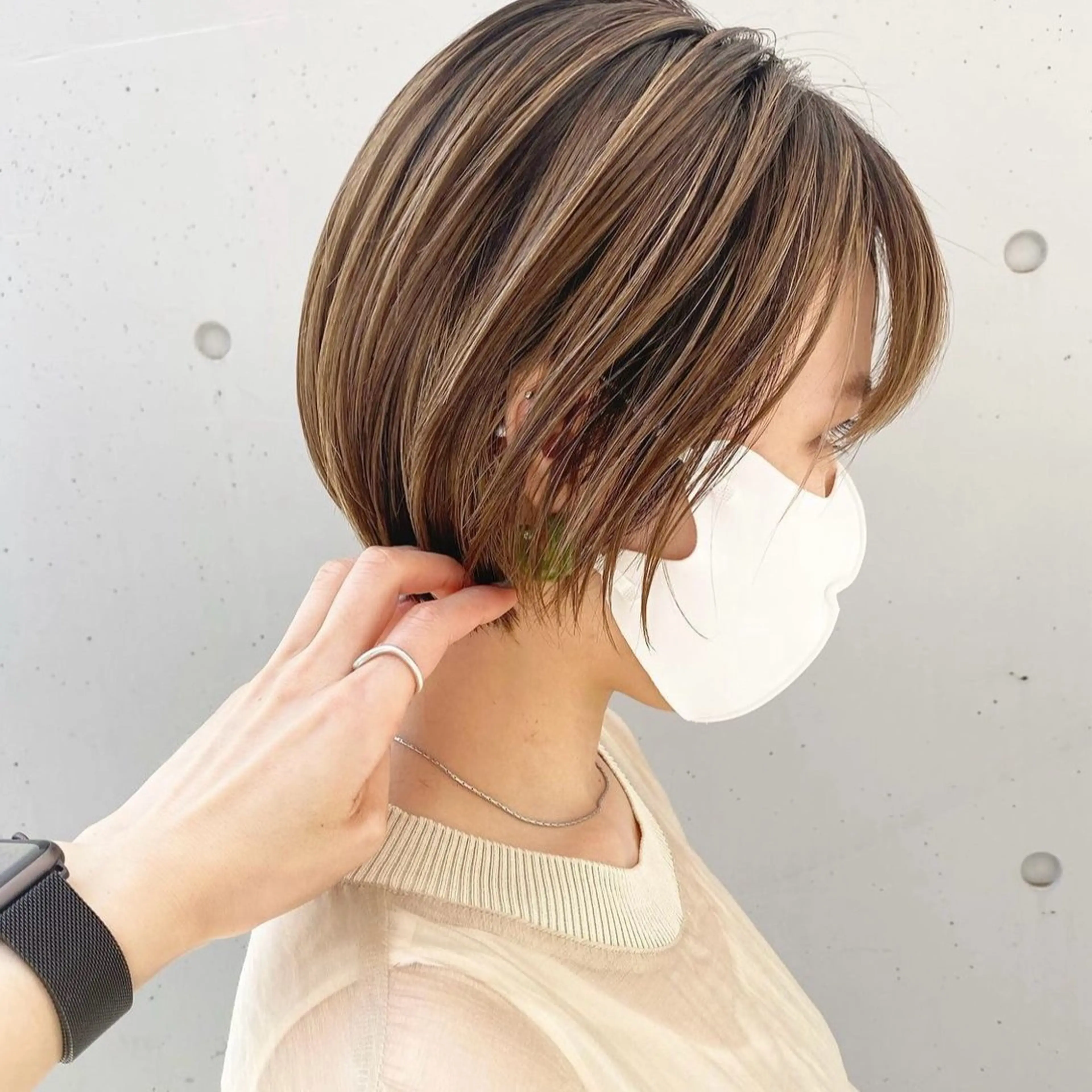 ショート flamme 🫧yumiのヘアスタイル