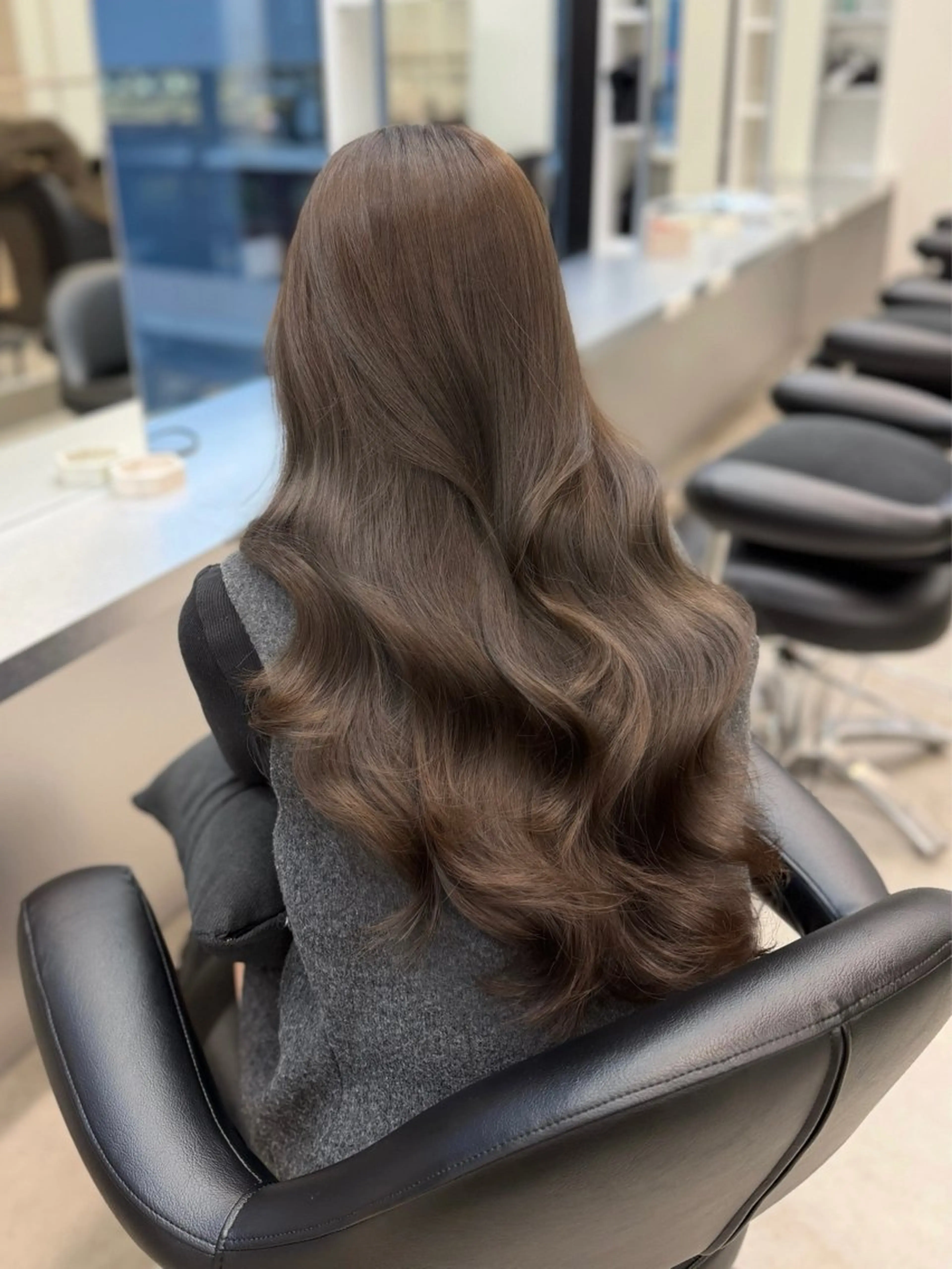 ロング 縮毛矯正 トリートメント カット ヘアカラー 縮毛矯正 トリートメント 艶髪/縮毛矯正/ Core mikuaのヘアスタイル