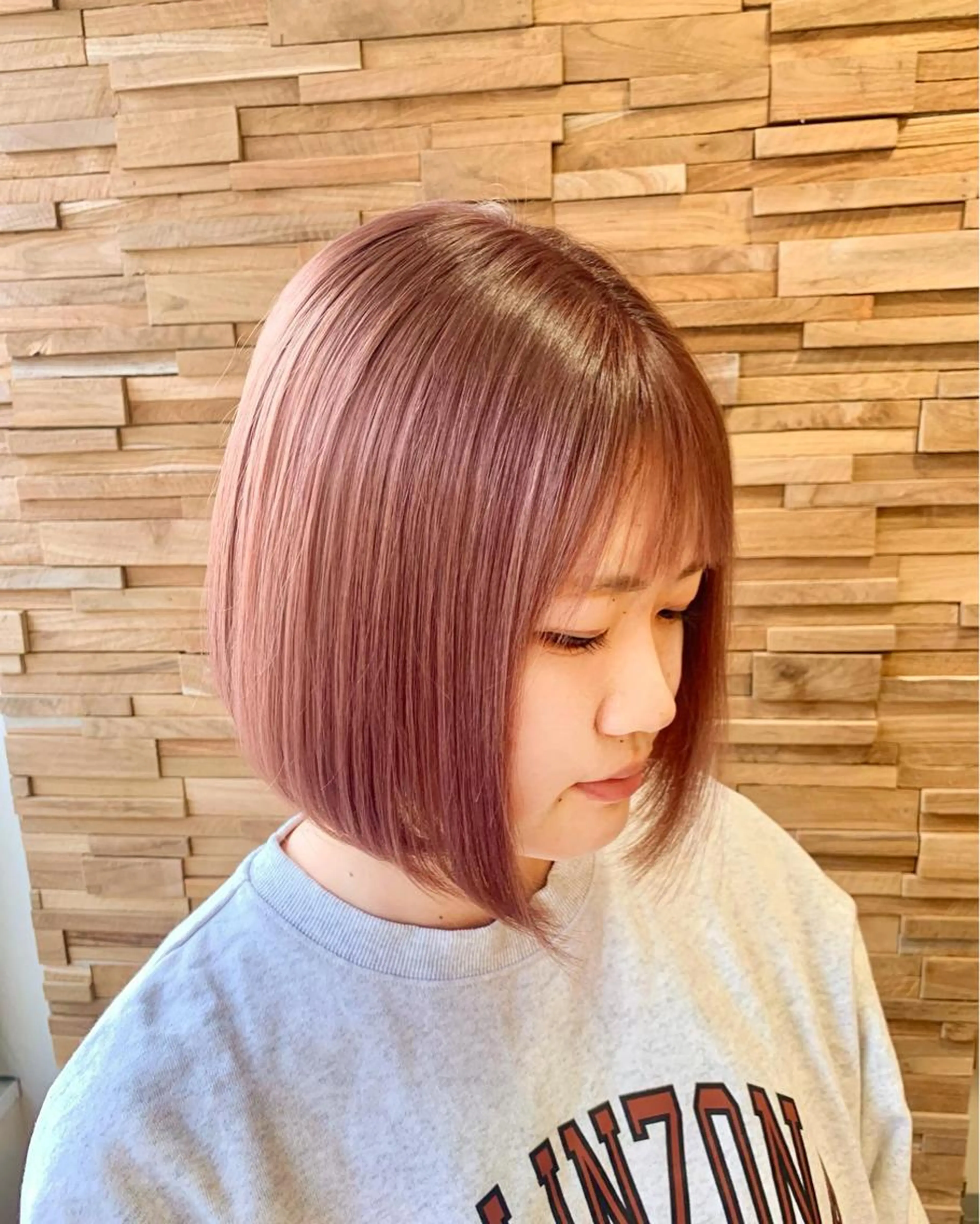 【ケアブリーチ】FIBRE PLEXブリーチ&艶カラー & ハホニコＴrの写真