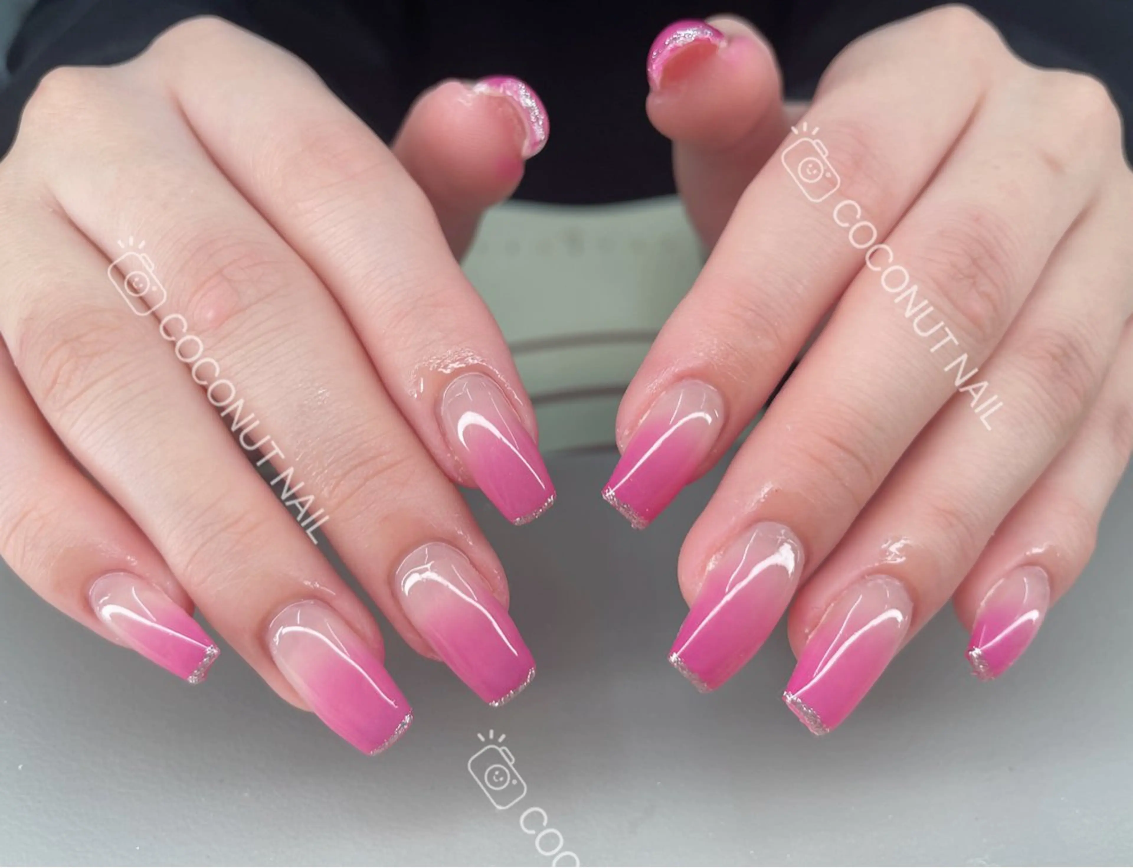 ネイル ハンドネイル 神田 ココナッツのネイルデザイン