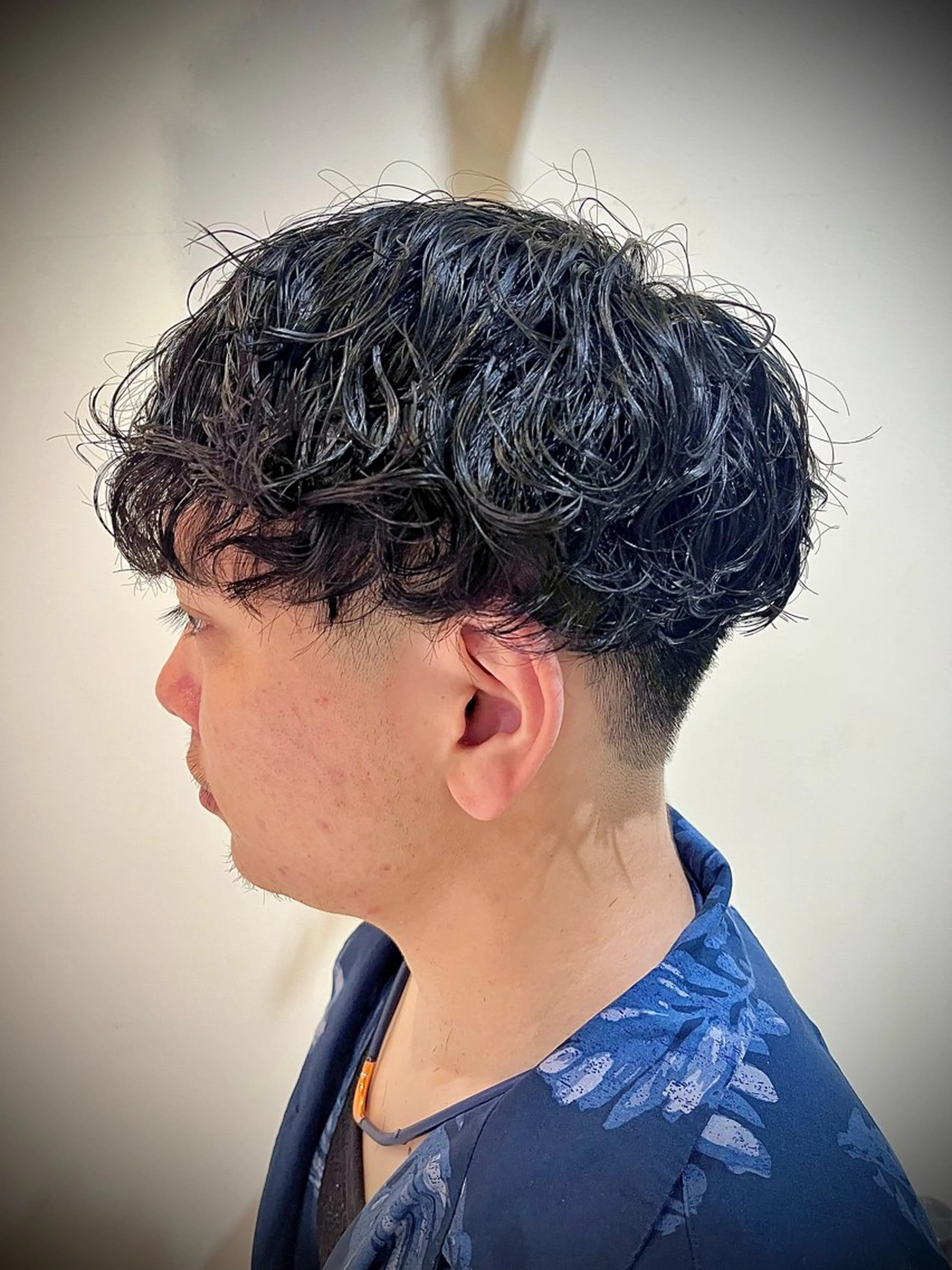 🔵【新規限定】メンズカット＋パーマ🔵の写真