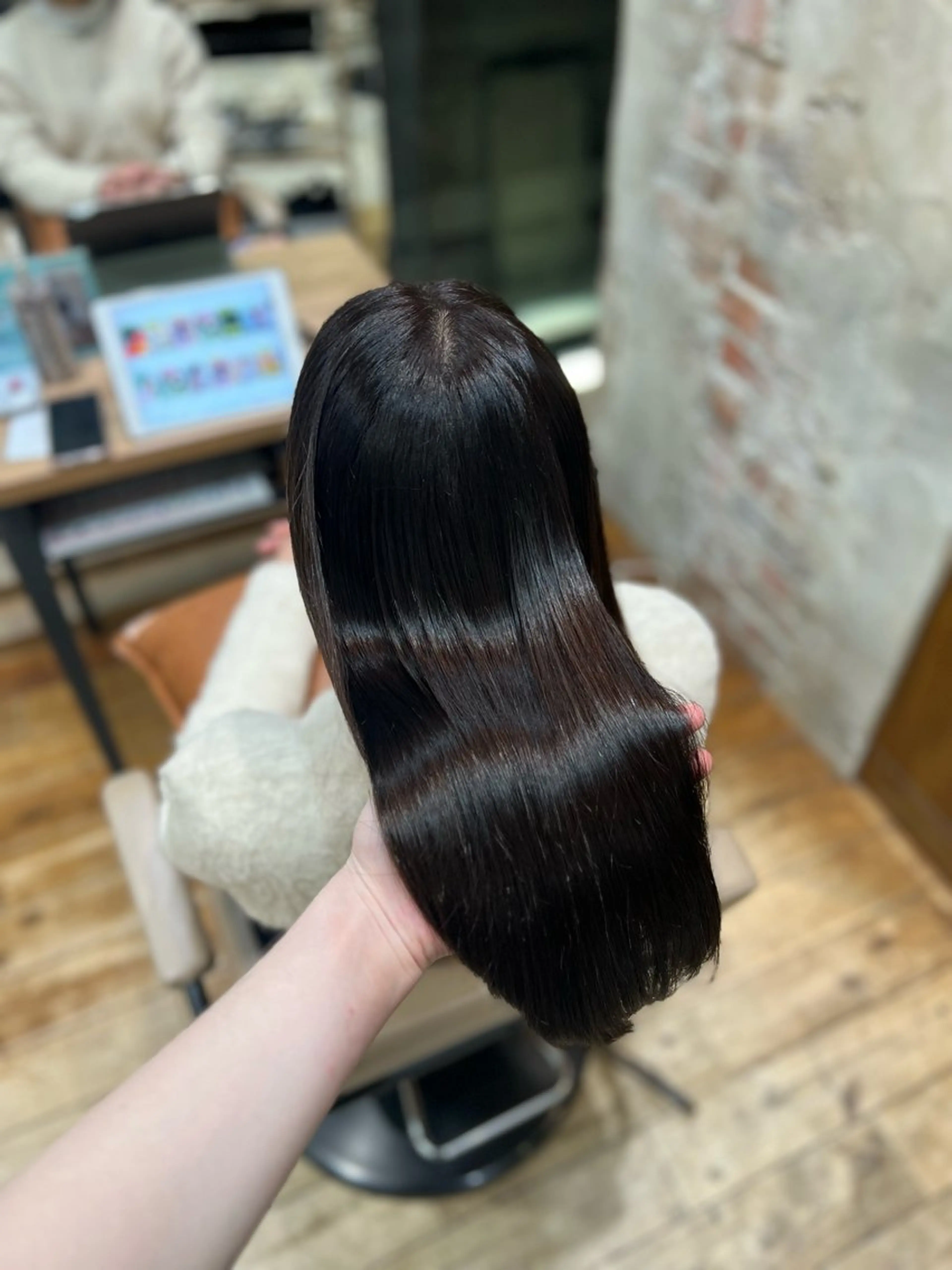 セミロング ヘアカラー トリートメント AFLOAT RUVUA Smart Salon所属・韓国ヘア🎀/艶髪✨ /めぐみ/新宿のヘアスタイル