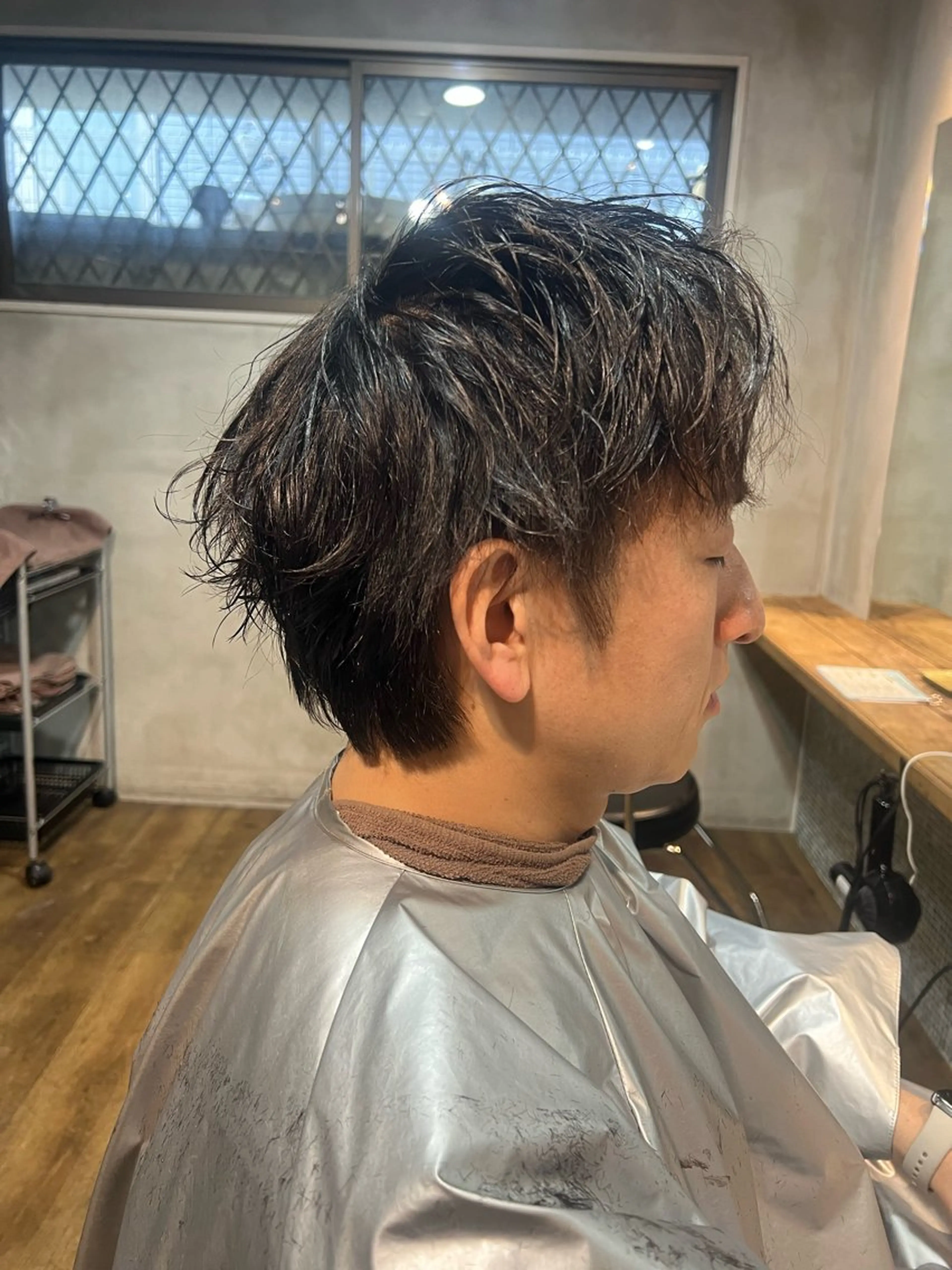 メンズ カット パーマ Lafith hair coco 博多店所属・脇山 真生のヘアスタイル