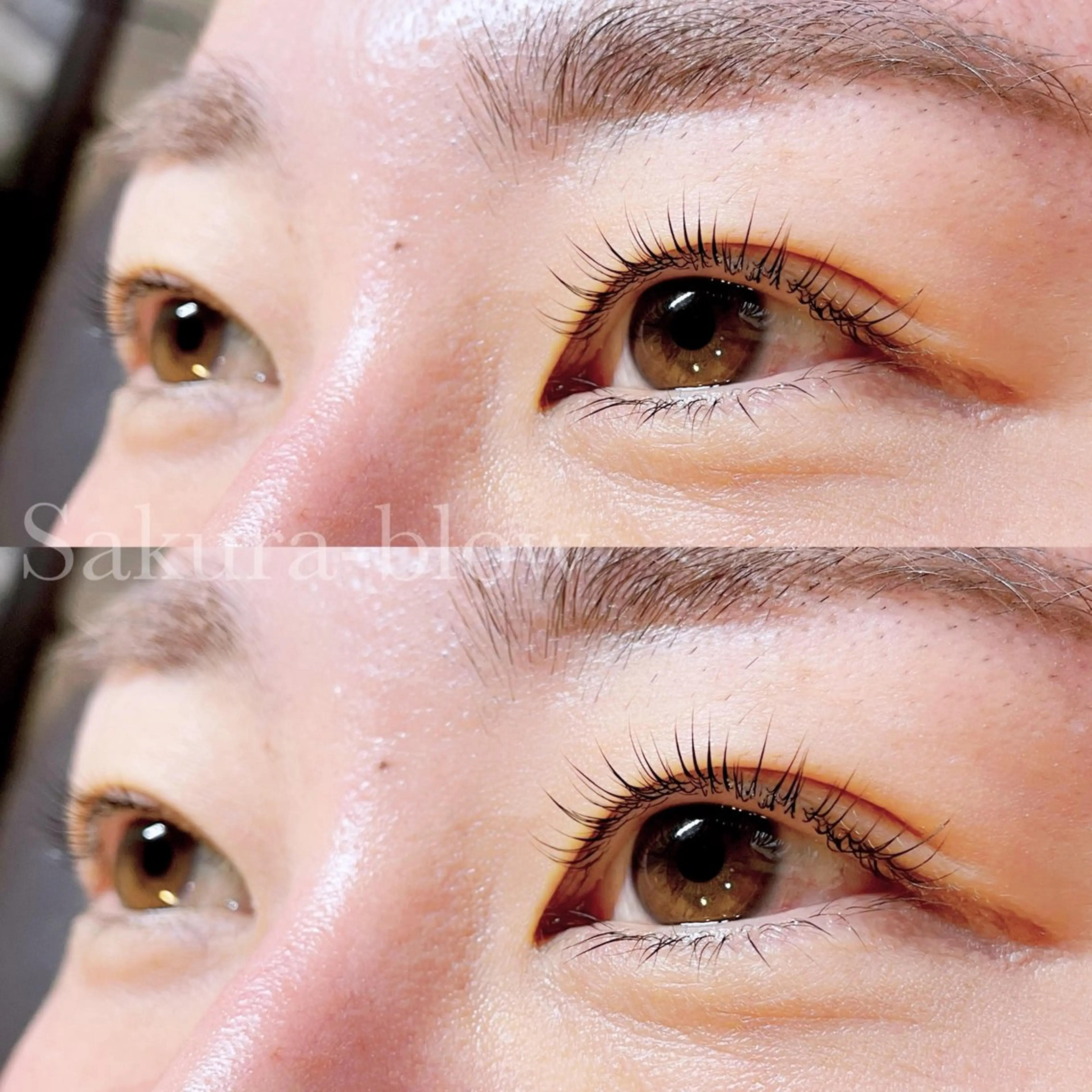 マツエク・マツパ パリジェンヌラッシュリフト Sakura-blow梅田店所属・Sakurablow 大槻のマツエク・マツパデザイン