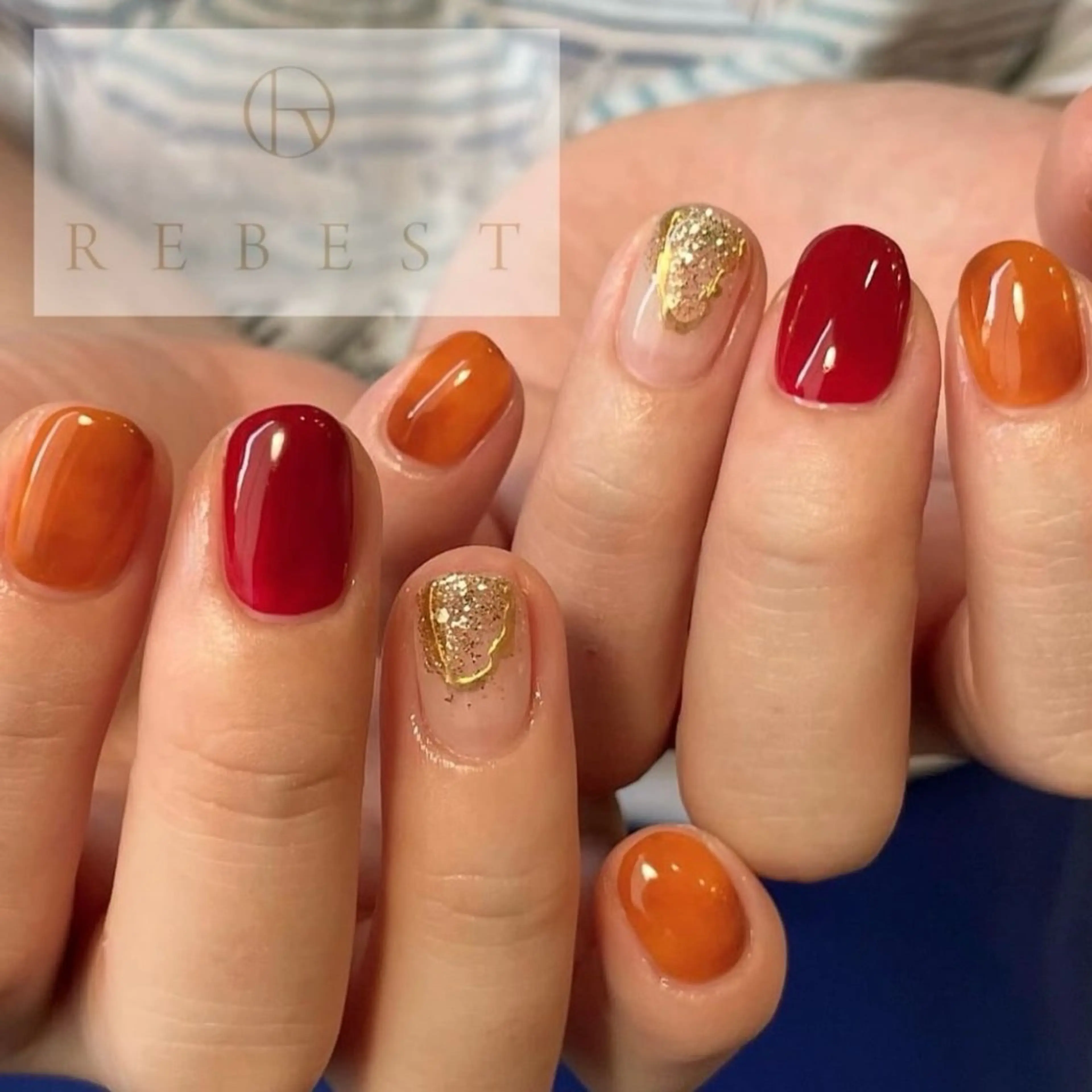 ネイル ハンドネイル REBEST namiのネイルデザイン