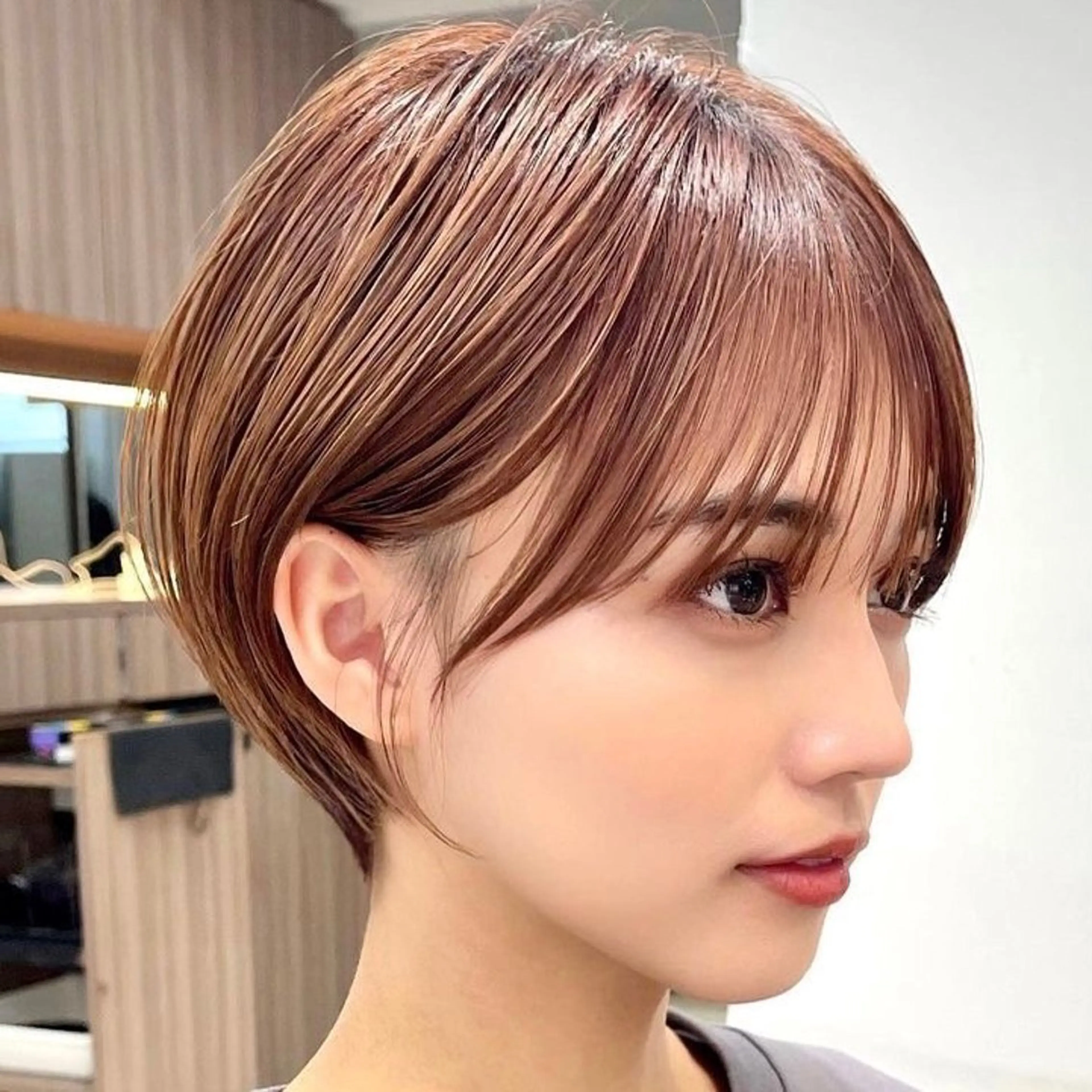 ショート sand 大阪梅田所属・ショートパーマ🌀 ✂︎小寺仁紫のヘアスタイル