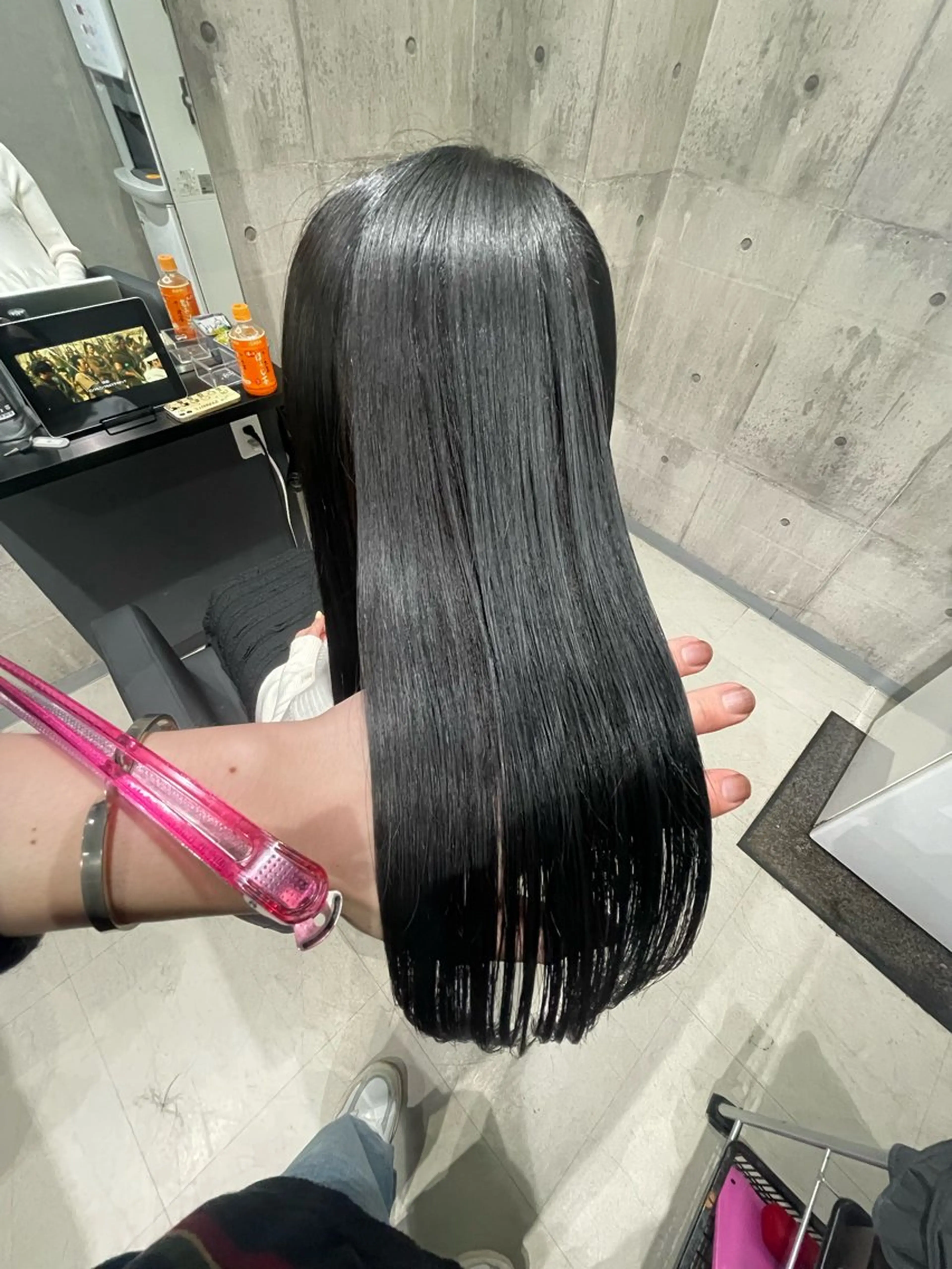 ロング カラー グレージュ 髪質改善/艶カラー Hiroakiのヘアスタイル