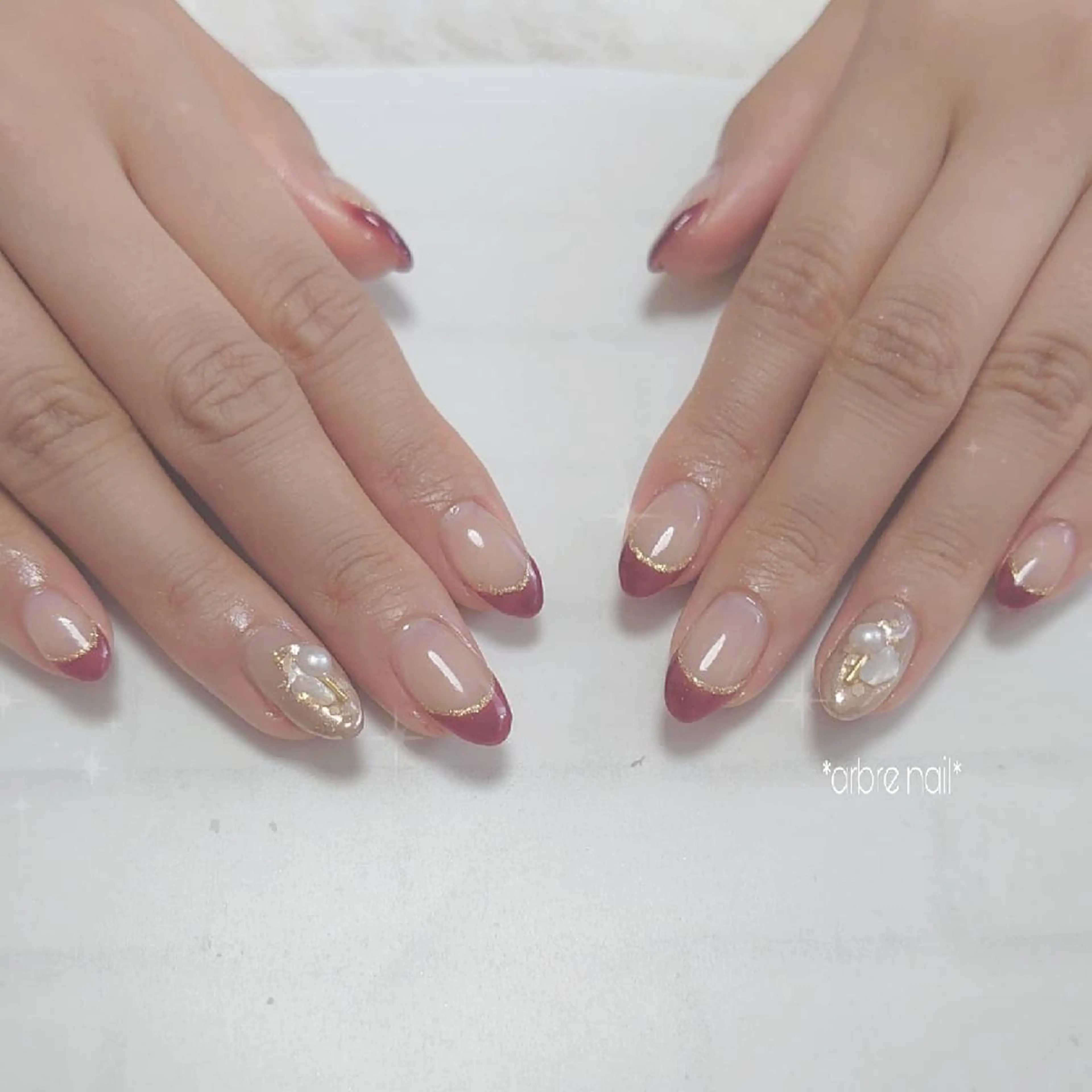 ネイル ＊arbre nail＊.アーブルネイル所属・✯.。 arbre  nail 。✯.のネイルデザイン