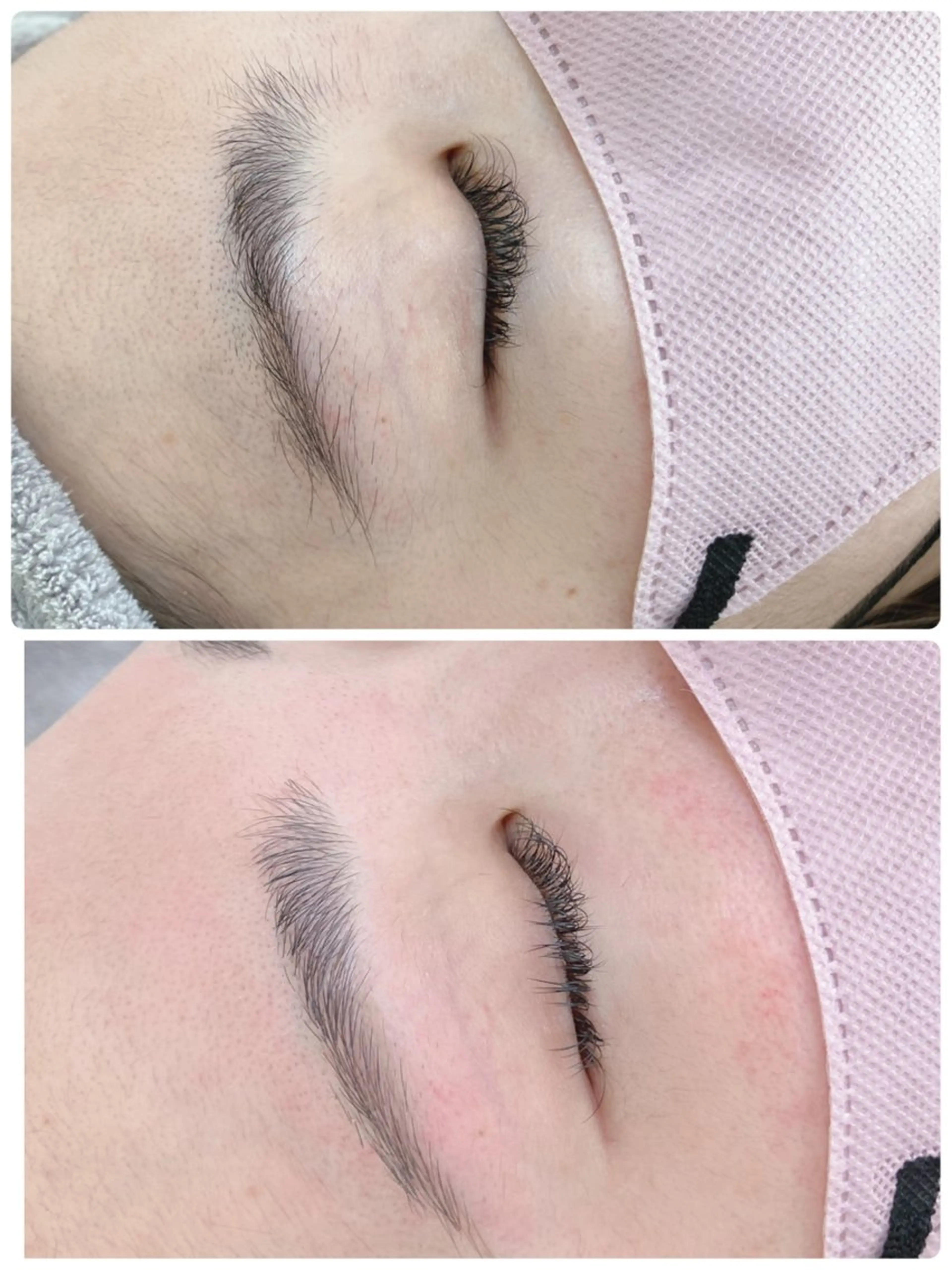 ミニモ限定！新生活応援！中高生の自然な眉！アイブロウ　眉カット　ワックス脱毛の写真