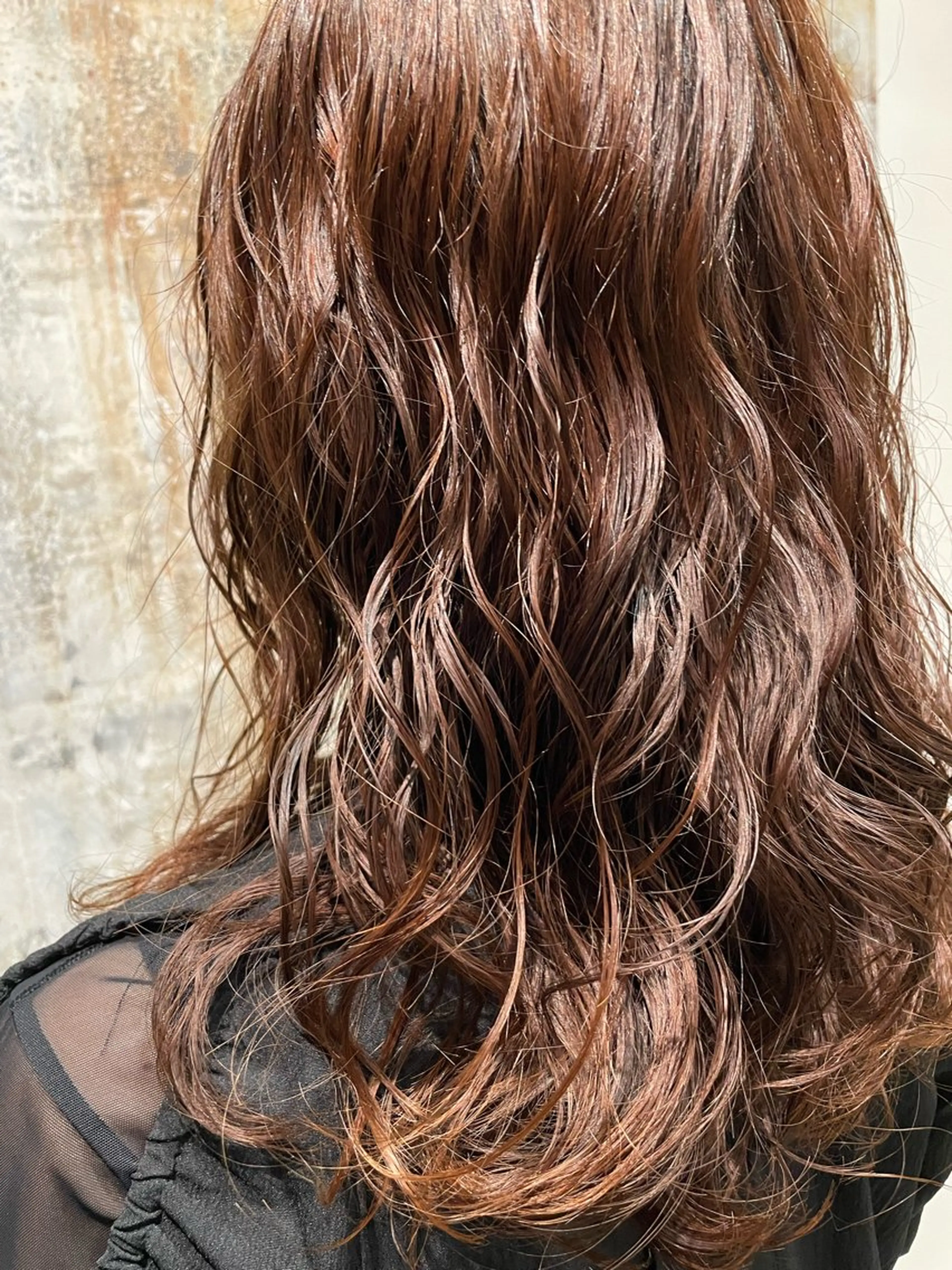 ロング ボブ ウルフカット カット パーマ 【お洒落パーマ】 Elme　肥塚康汰郎のヘアスタイル