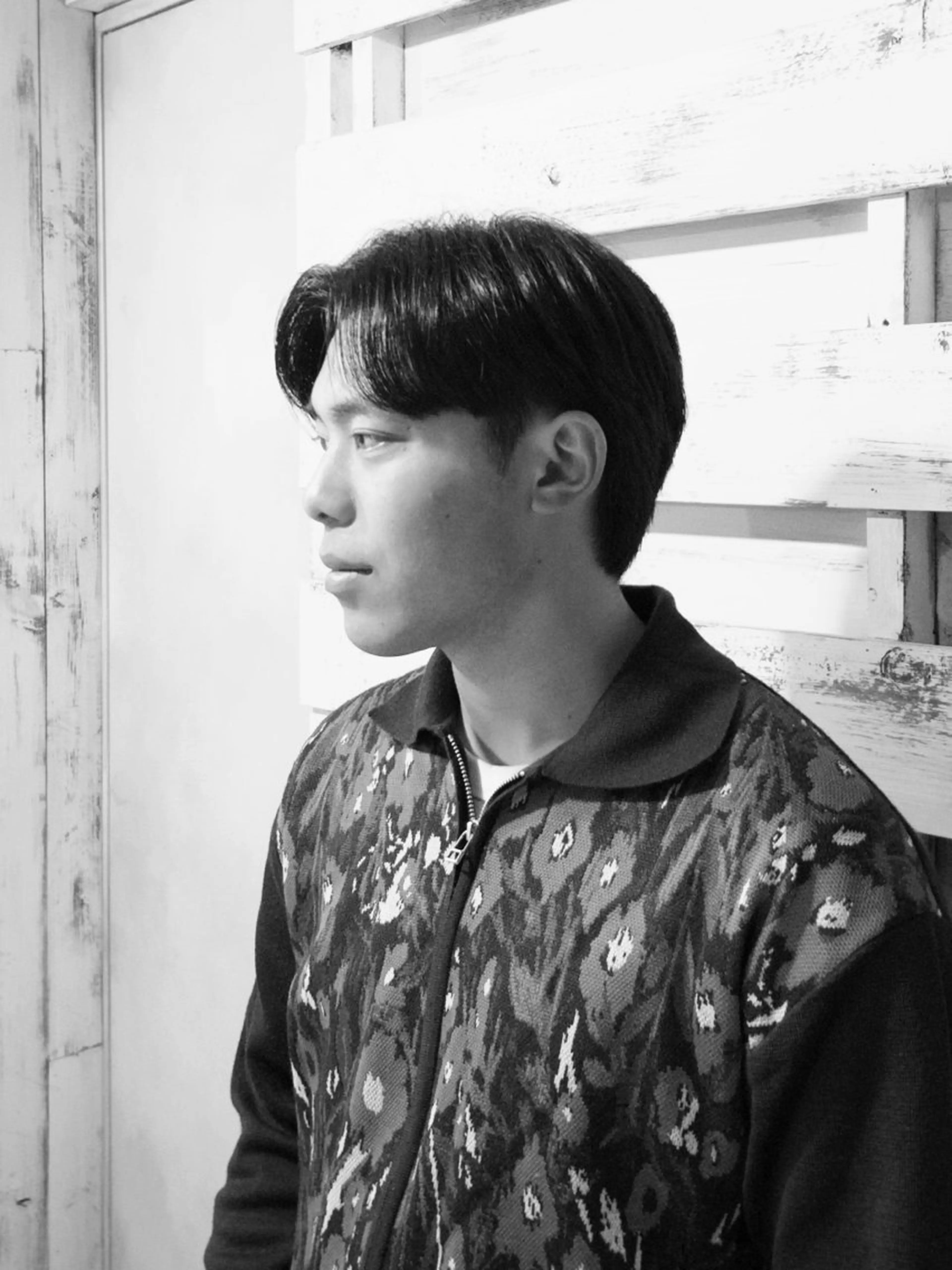 【men'sナチュラルストレート】似合わせカット+地毛風縮毛矯正の写真