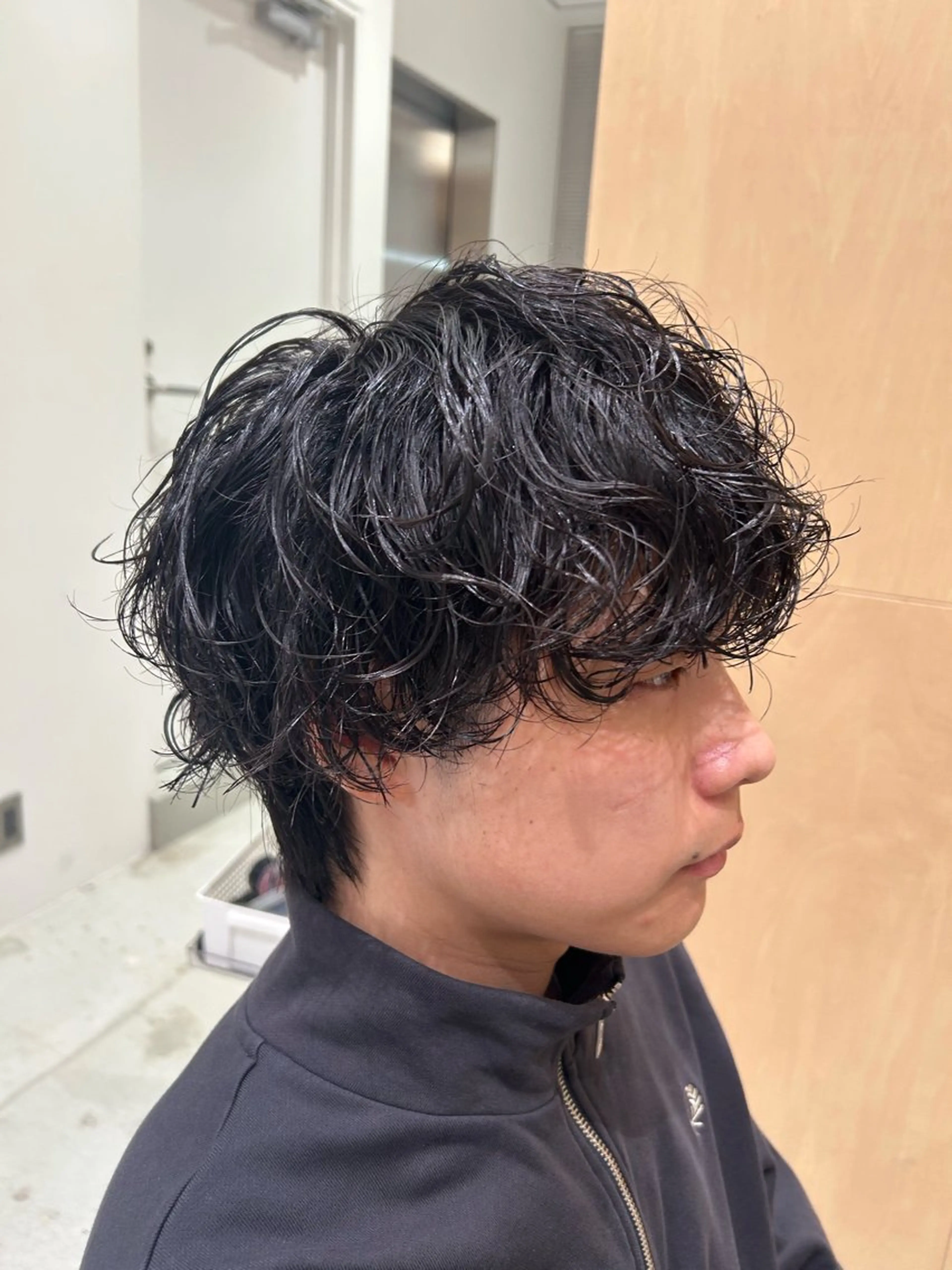 パーマ メンズ フェードカット メンズパーマ カット パーマ 🐲ツイスパ🐲 フェード/龍のヘアスタイル