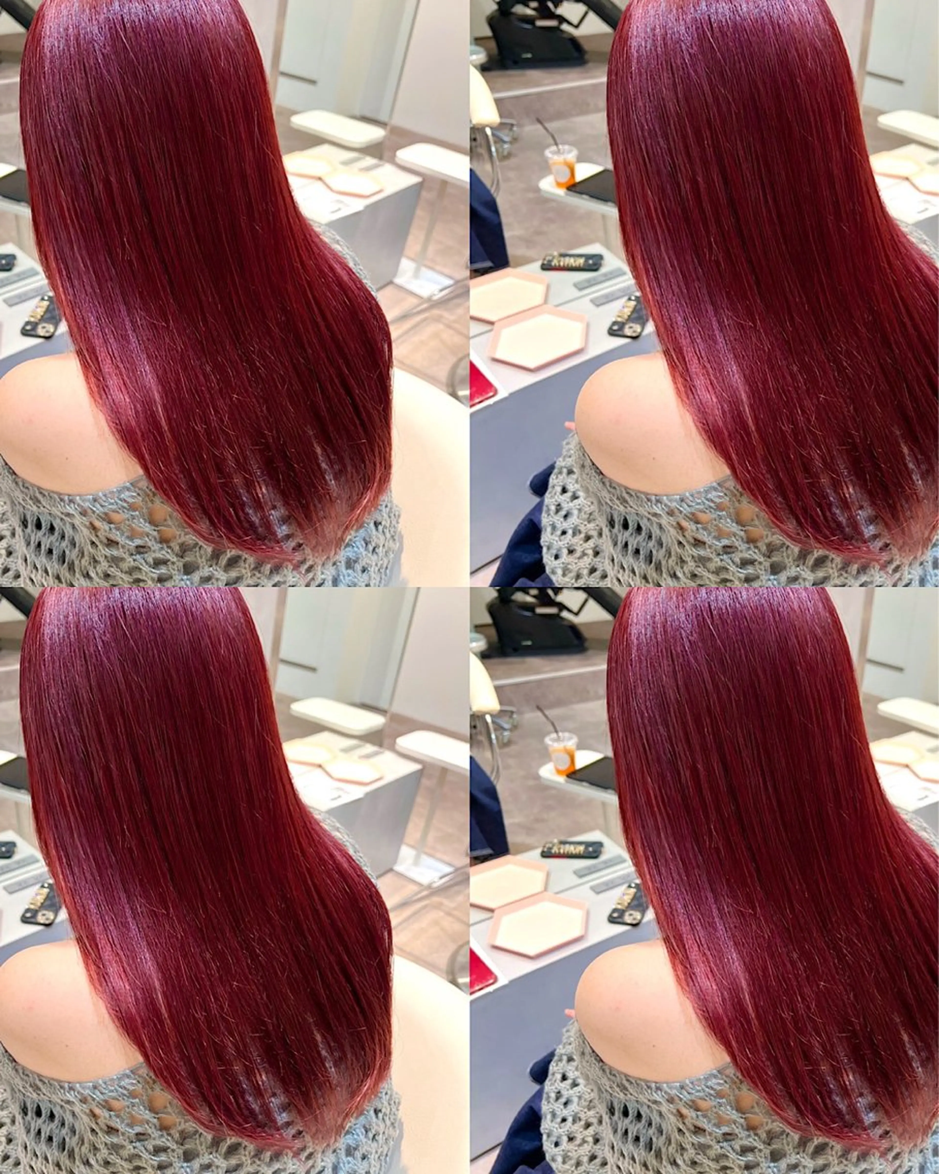 ミディアム カラー カット ヘアカラー トリートメント 💎透明感カラー特化 💎TAISEIのヘアスタイル