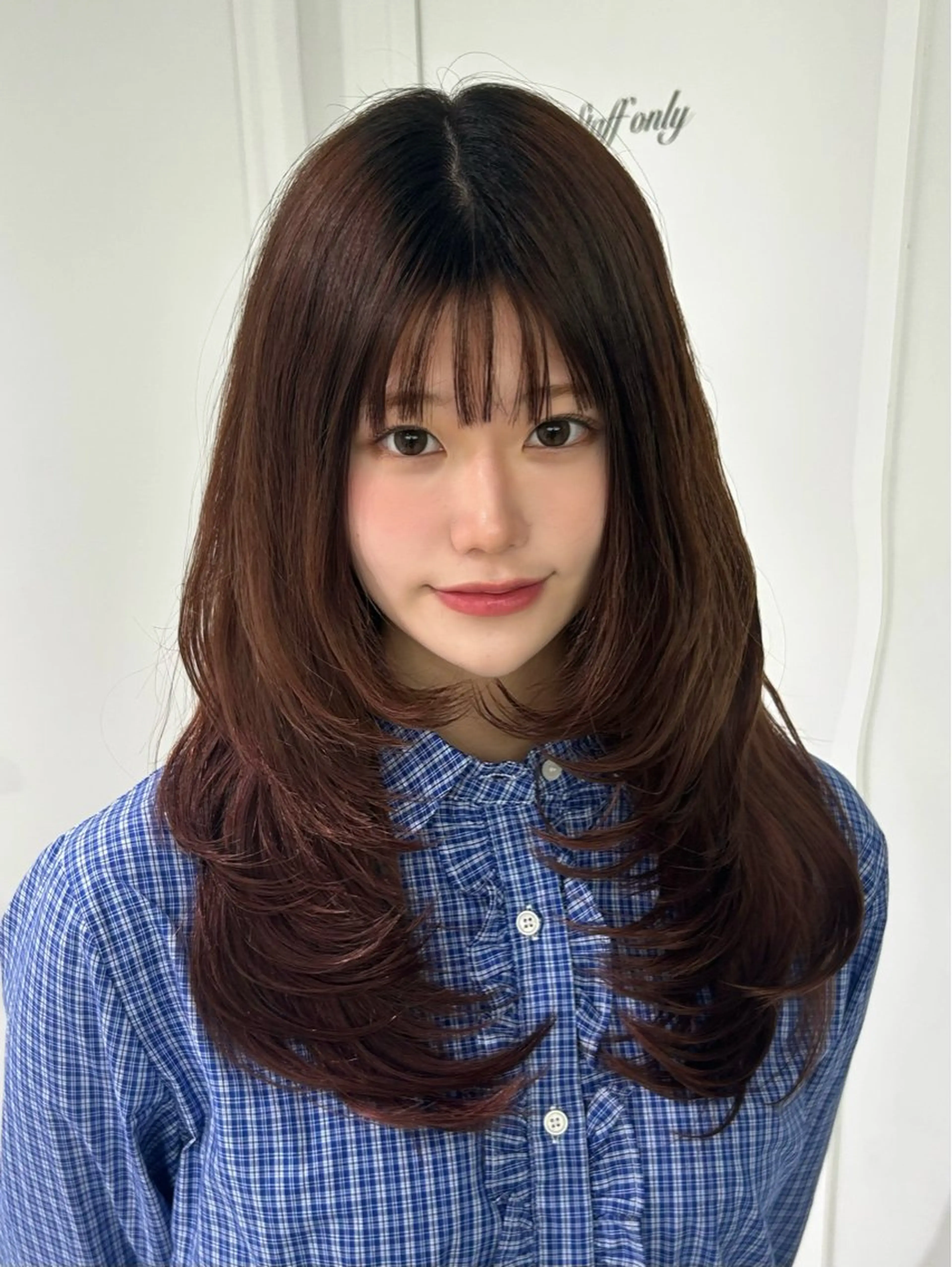 ロング レイヤー／マツエク 💋𝑨𝑵𝑵𝑨のヘアスタイル