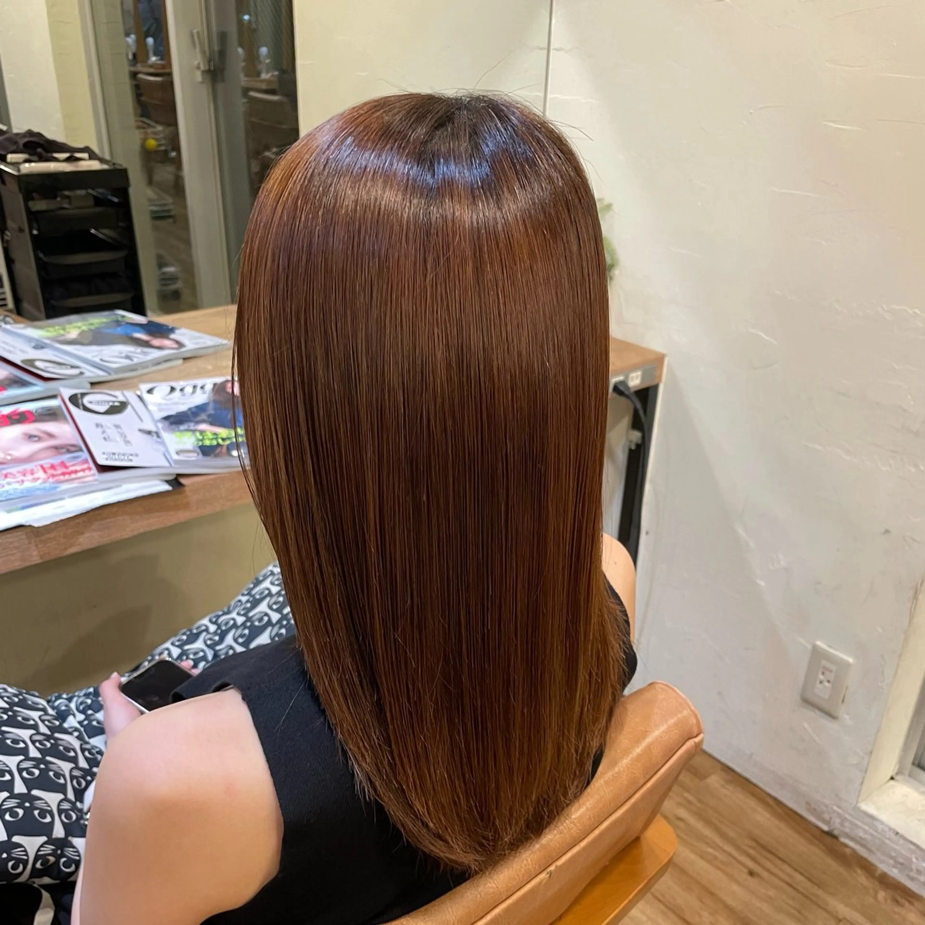 ロング 髪質改善 トリートメント 酸熱トリートメント 髪質改善カラー＆ 縮毛矯正　石井良平のヘアスタイル