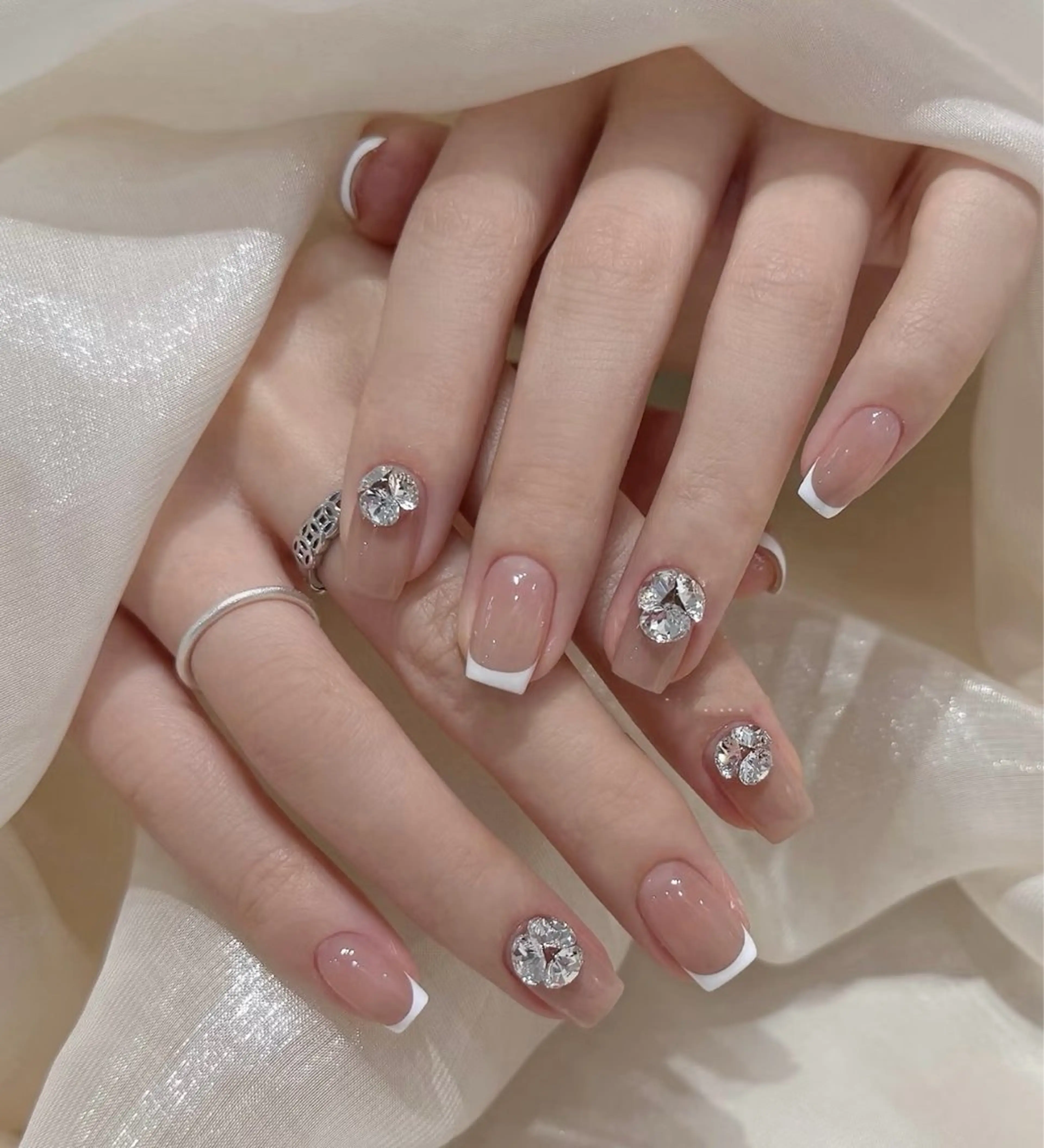 ネイル オーロラネイル チークネイル フットネイル フレンチネイル ジェルネイル NEW NAIL💞 yukiのネイルデザイン