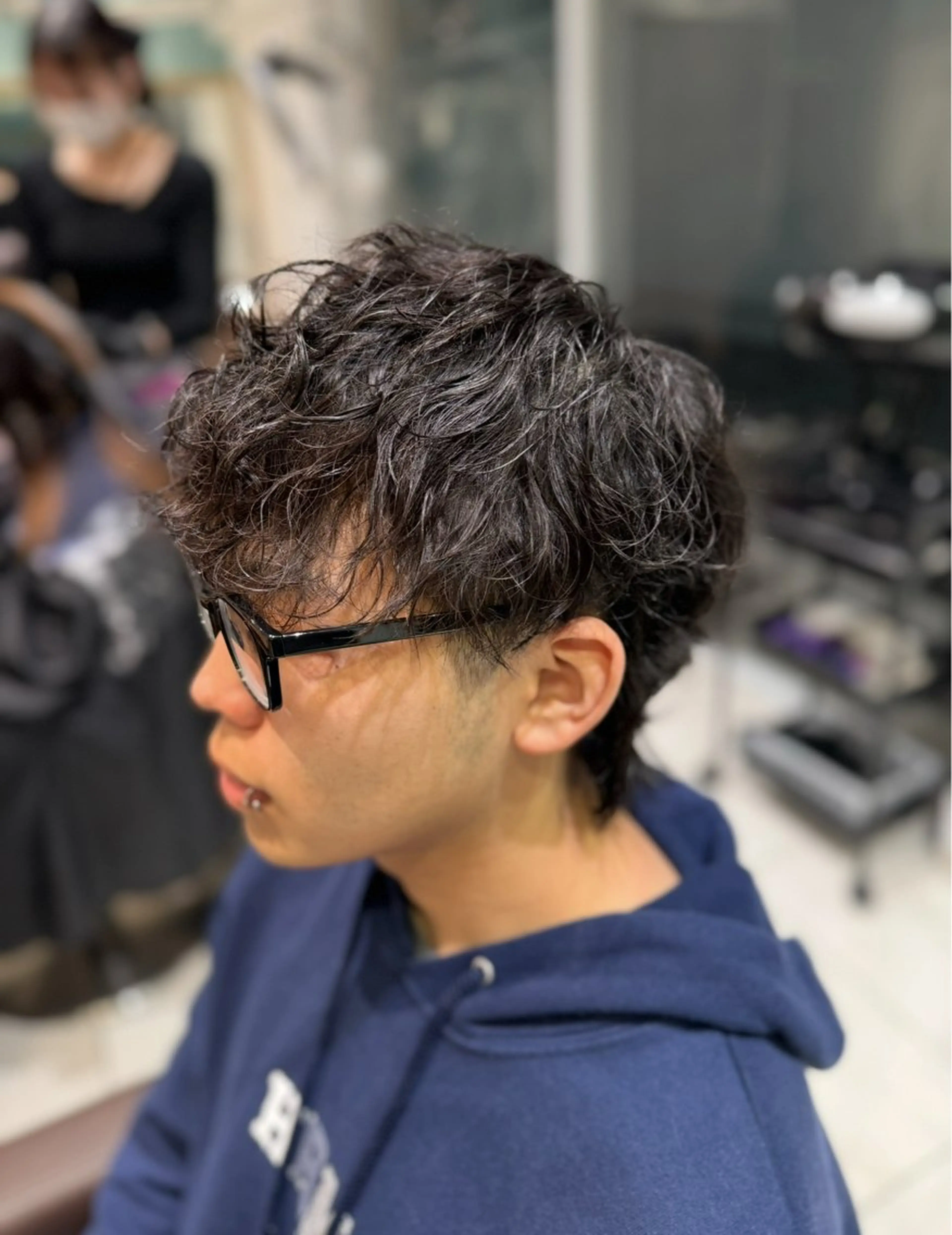 パーマ メンズ メンズパーマ/髪質改 善/ダメージケアのヘアスタイル