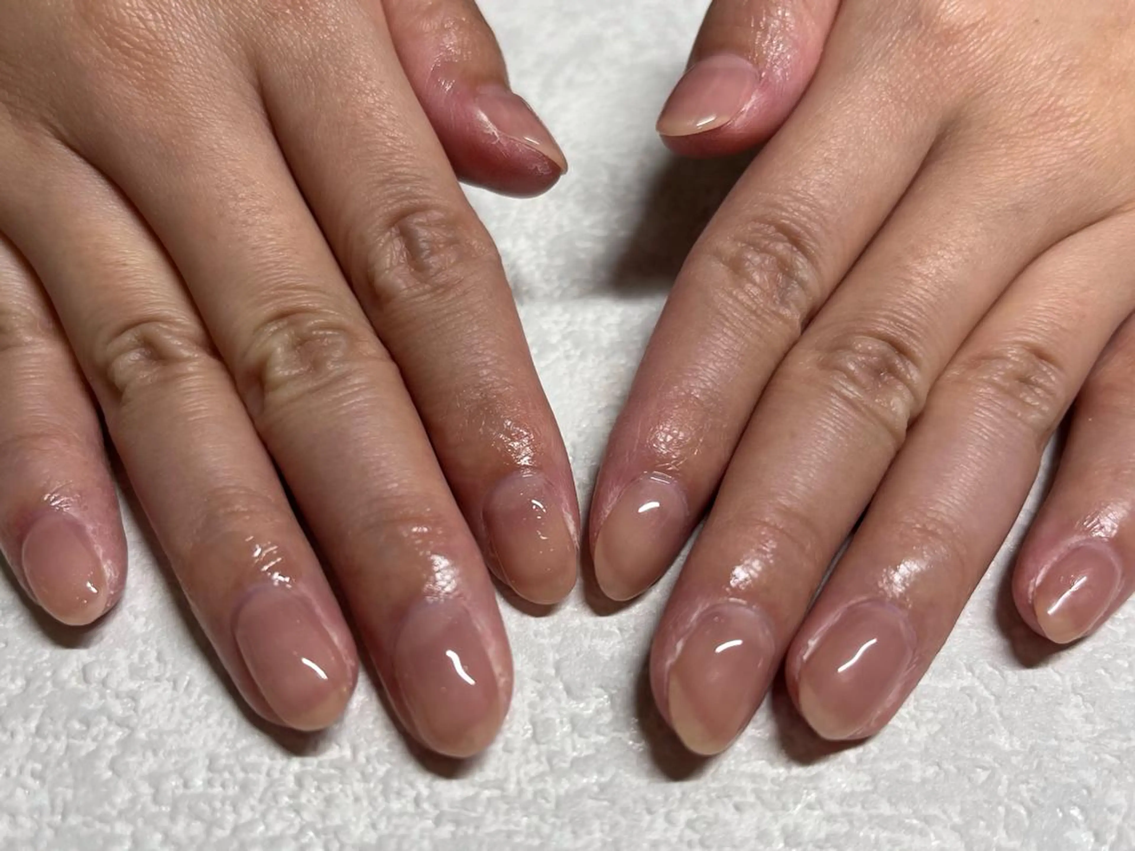 ネイル オーロラネイル フラワーネイル フットネイル フレンチネイル ジェルネイル Mogu nail 二子玉川のネイルデザイン