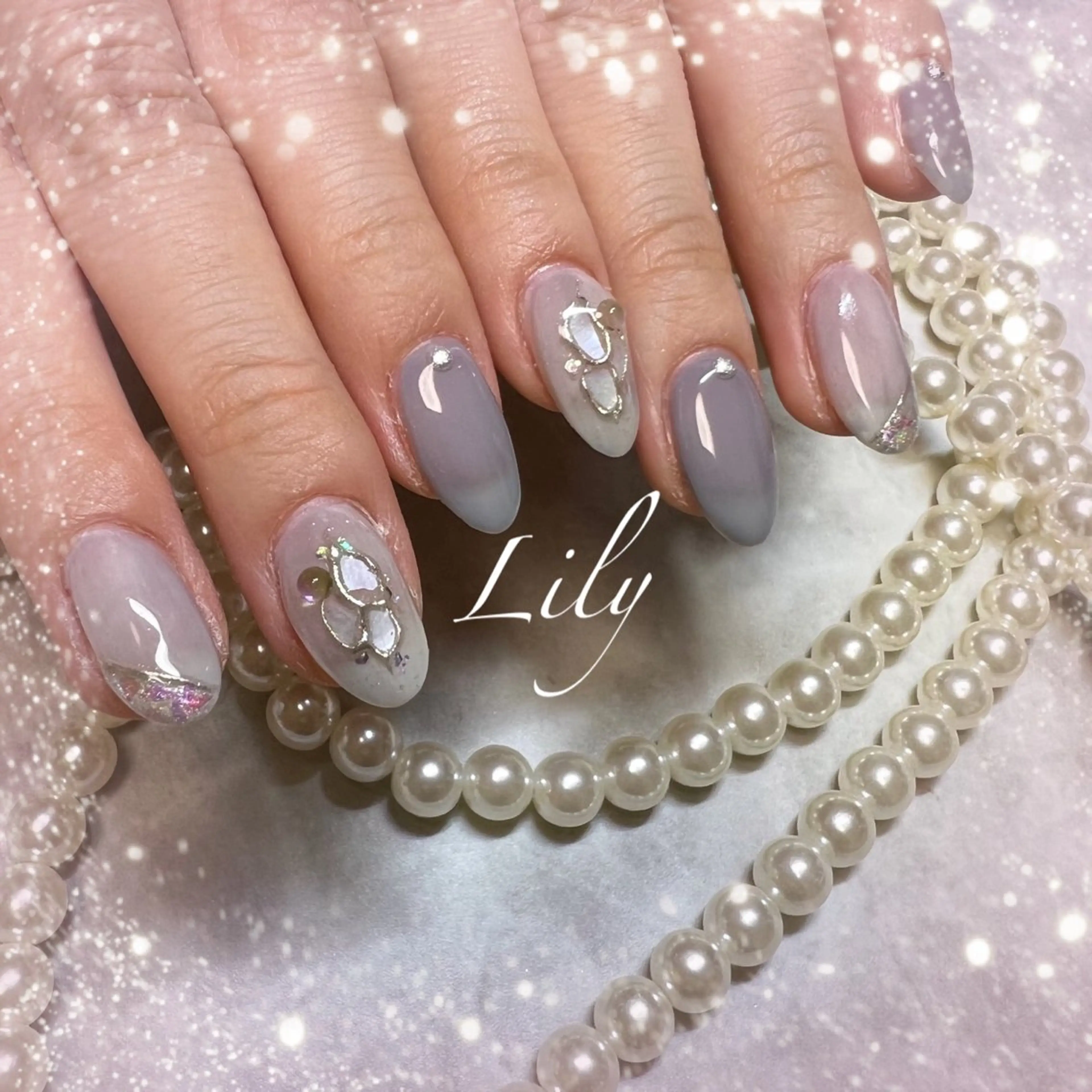 ネイル ハンドネイル Nailsalon Lilyのネイルデザイン