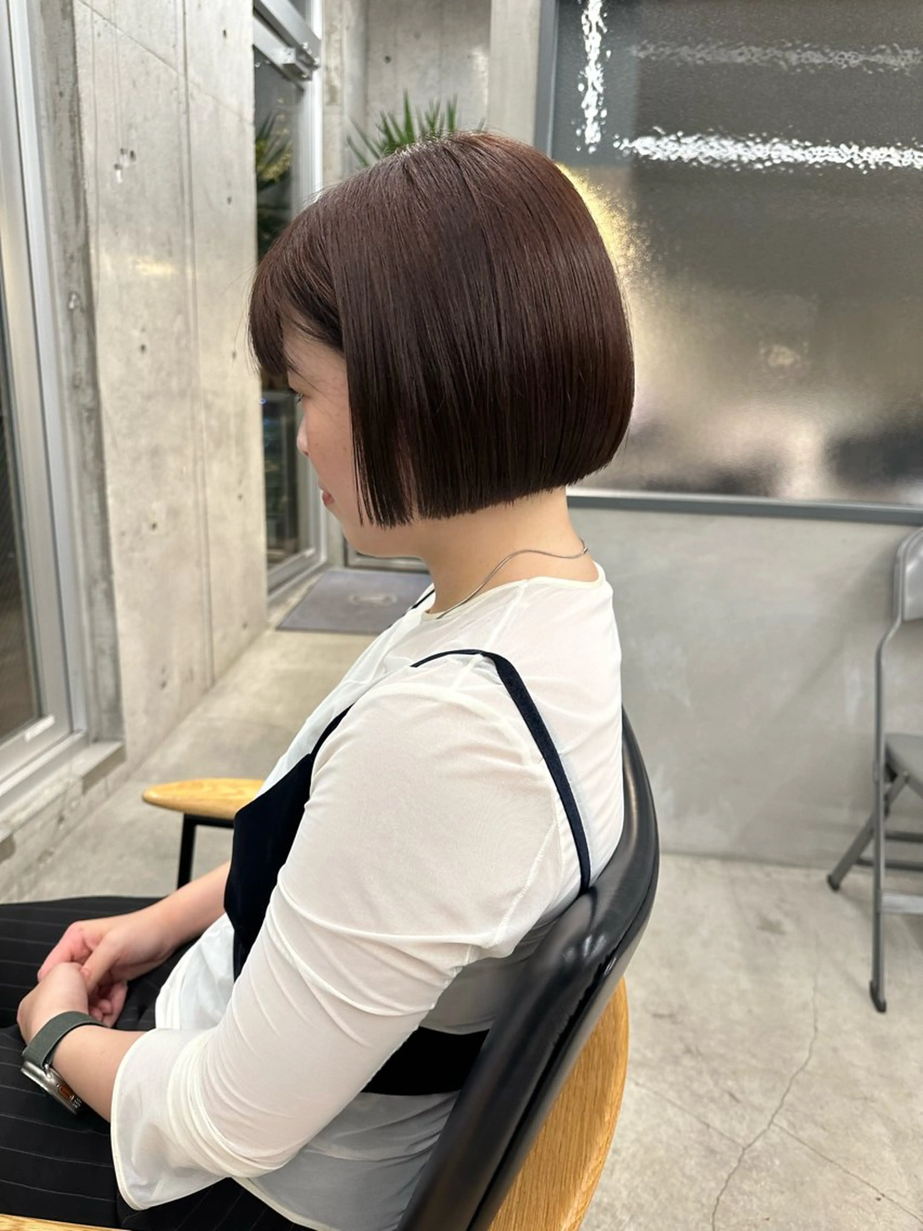 ショート カット ヘアカラー ボブ/似合わせカット /ニュアンスカラーのヘアスタイル