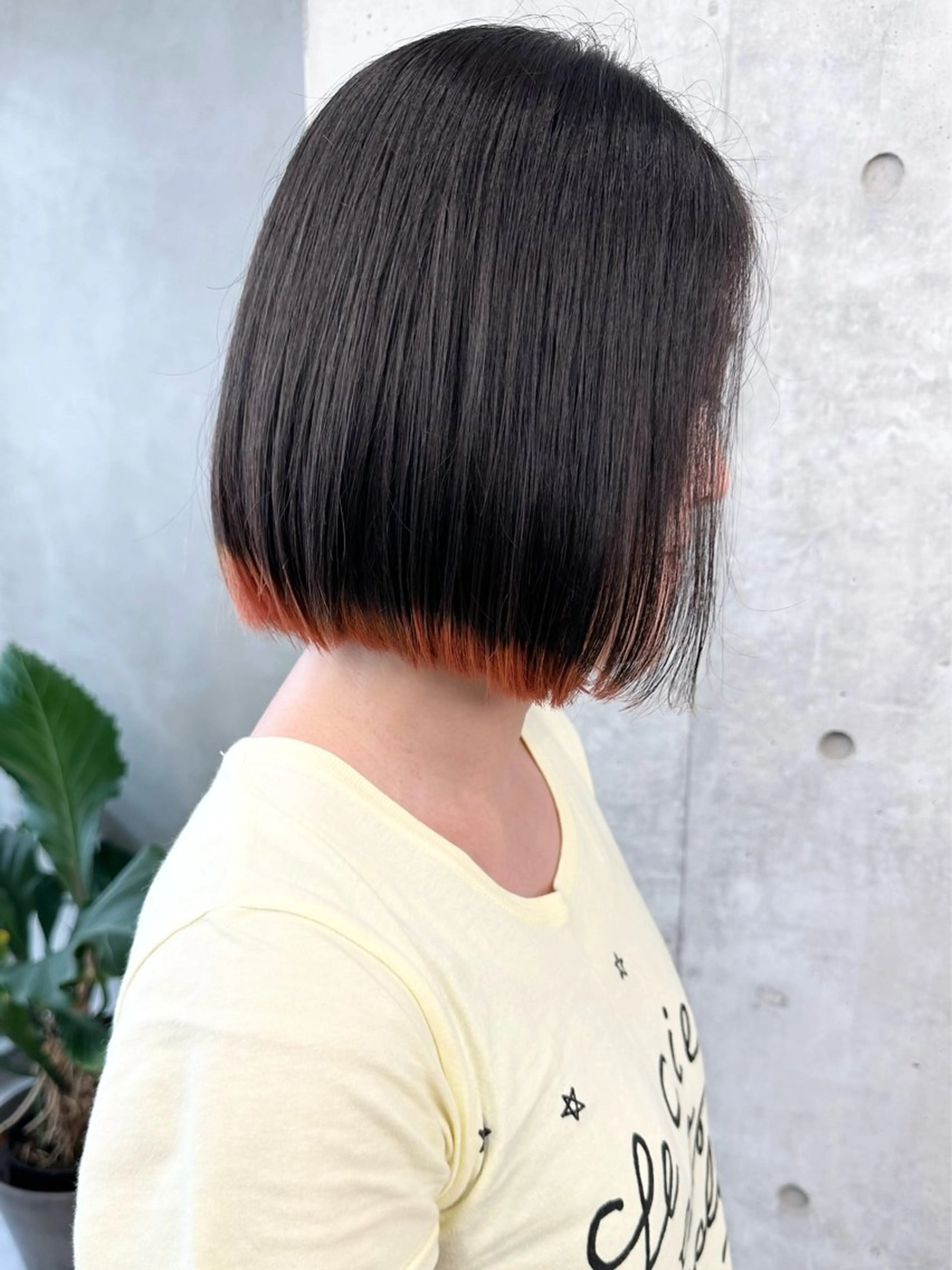 ミディアム カット ヘッドスパ 小顔ボブ/お悩み解決 /ボブパーマ/とういのヘアスタイル