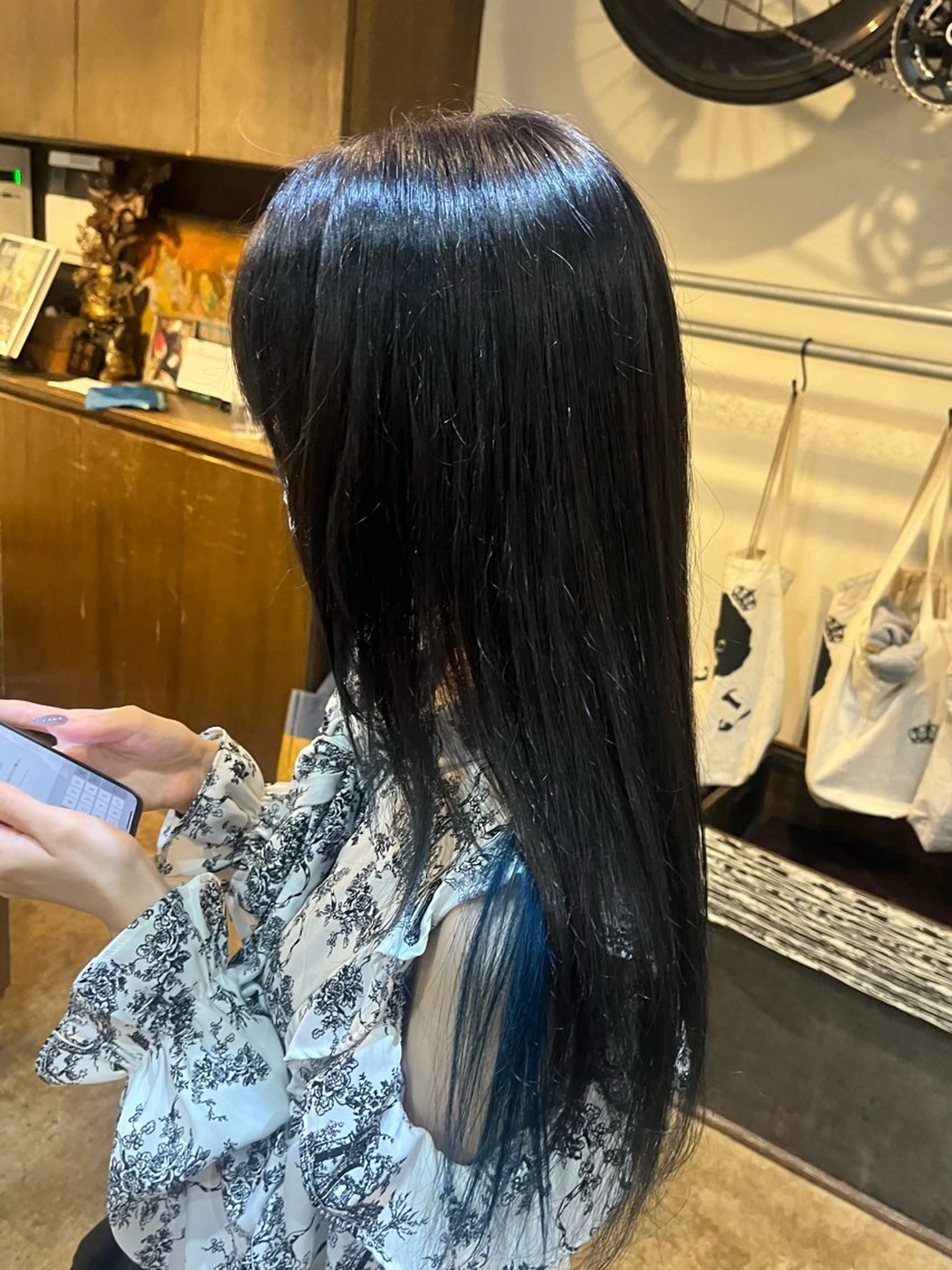 カラー ヘアカラー 松原 樹里のヘアスタイル