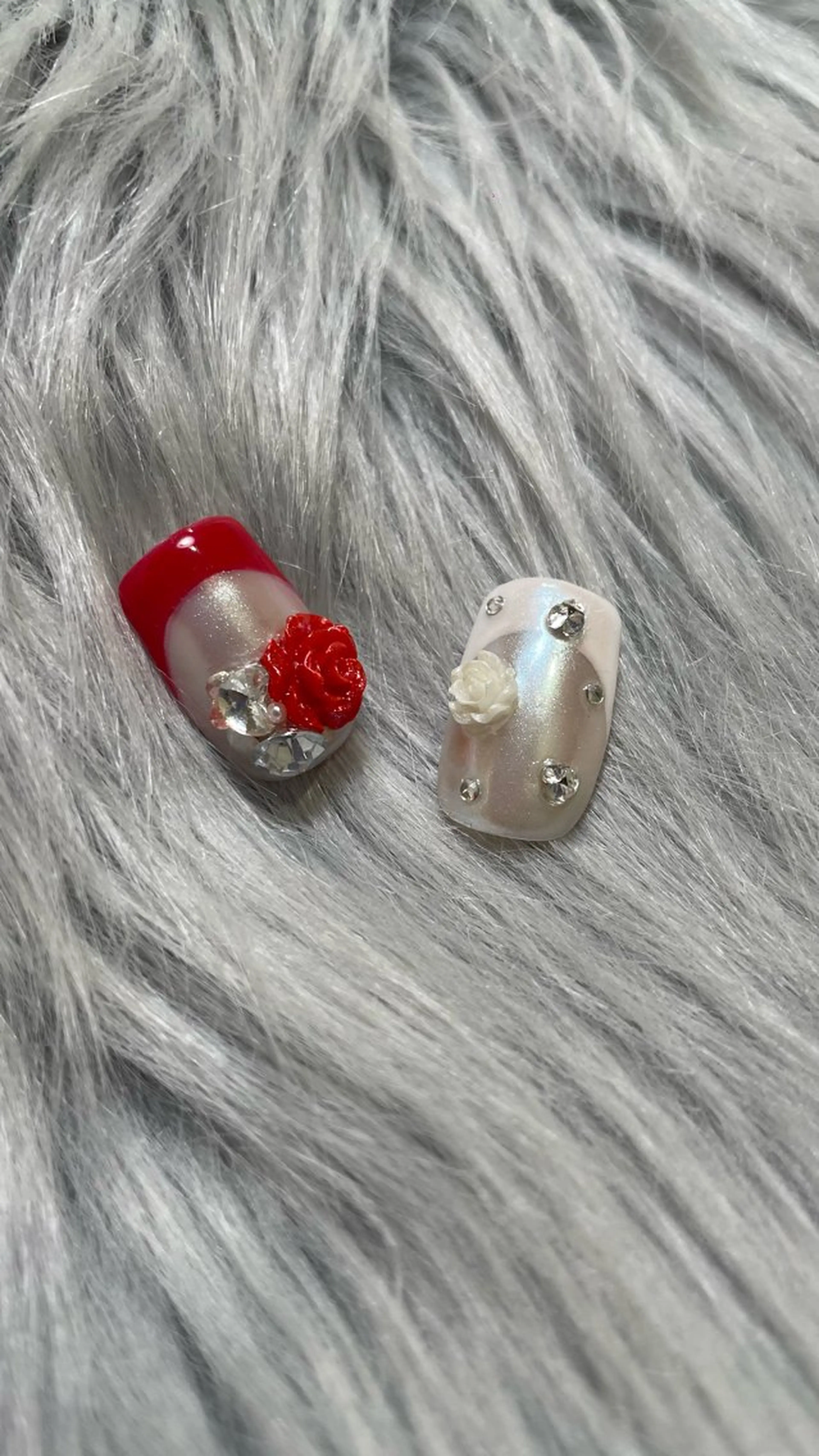 ネイル ラメ(グリッター) ハンドネイル RICO NAIL所属・RICO Nail パーツつけ放題🌈のネイルデザイン