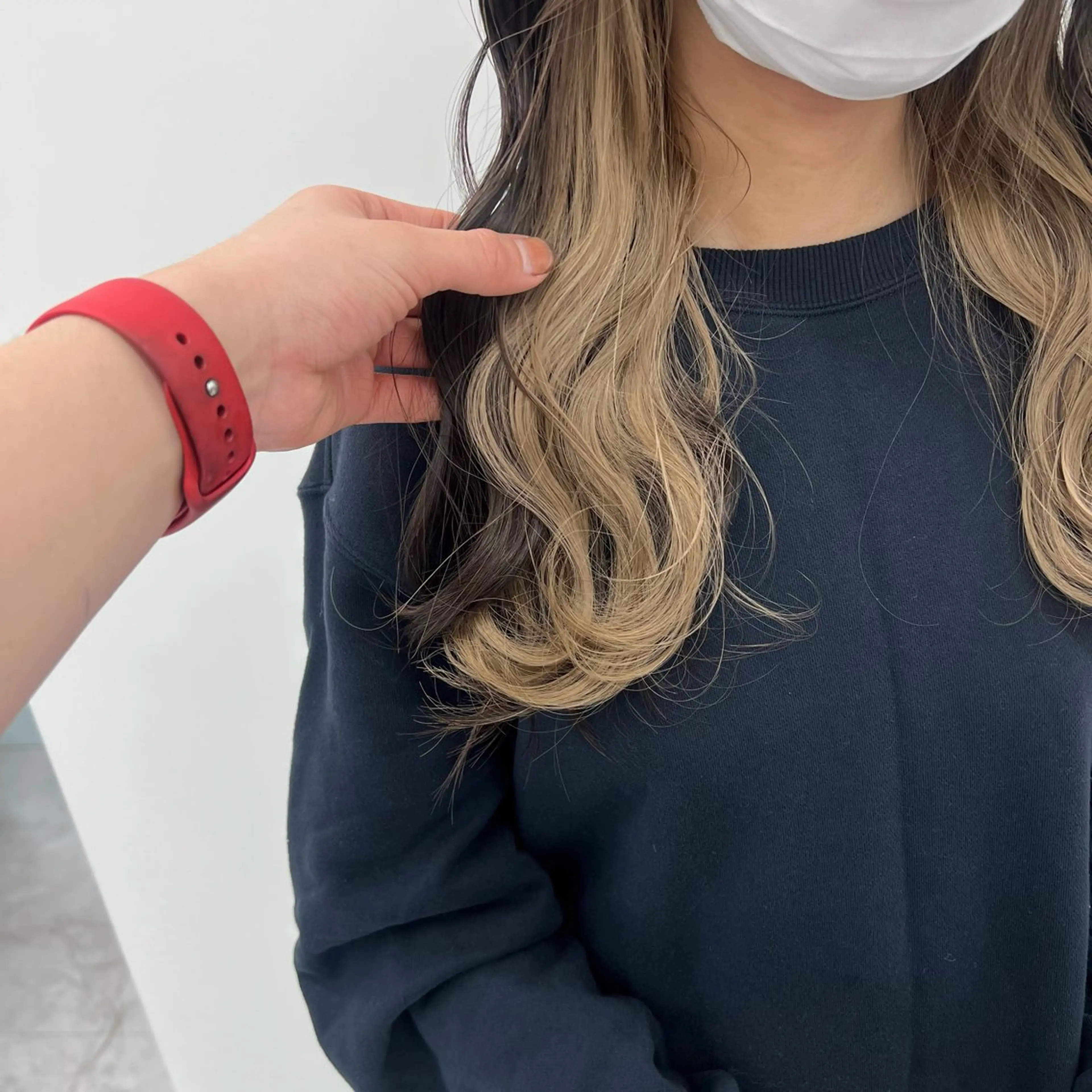 ロング カラー ヘアカラー トリートメント ヘッドスパ ヘアセット 韓国スタイル🇰🇷 トレンドレイヤー🪡のヘアスタイル