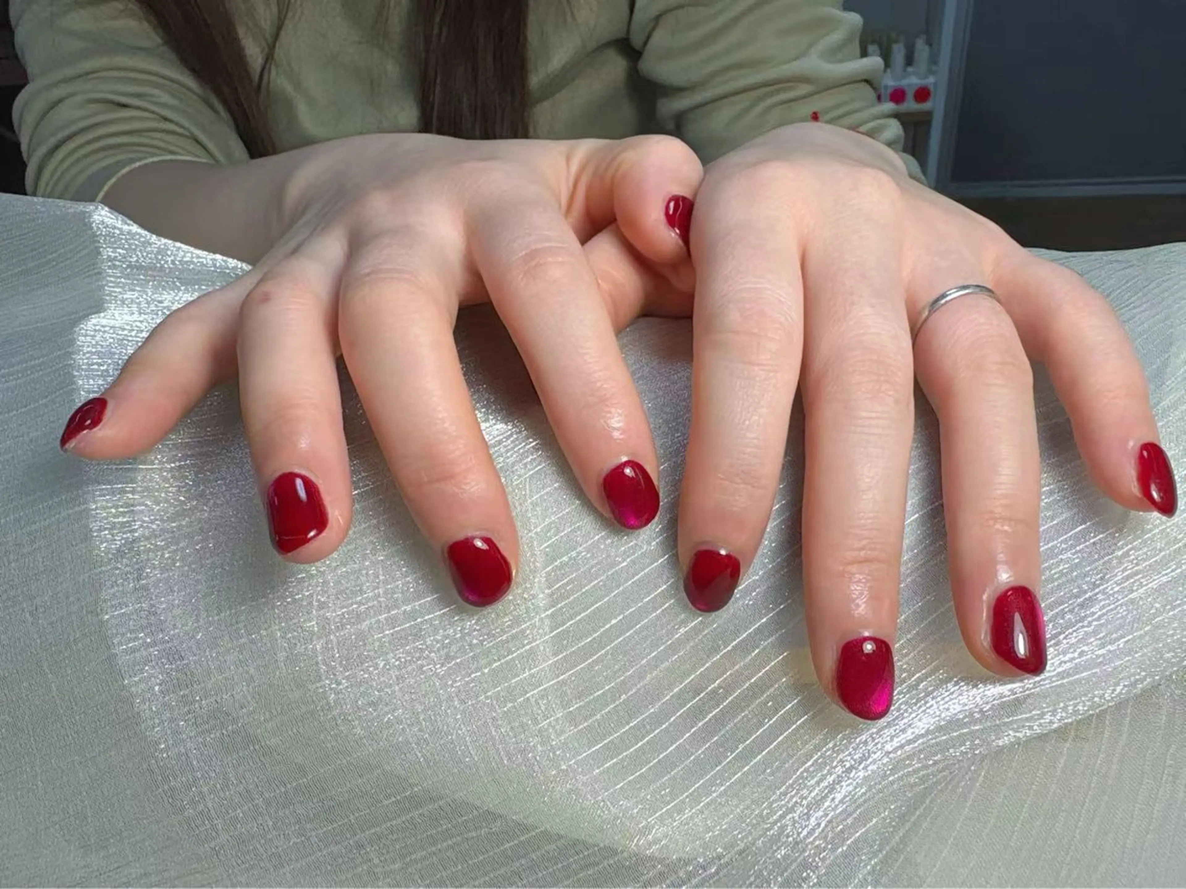 ネイル ハンドネイル Yuxi Beauty salon 【ユーシィー ビューティ サロン】所属・ユーシーネイルサロン 池田公園店のネイルデザイン