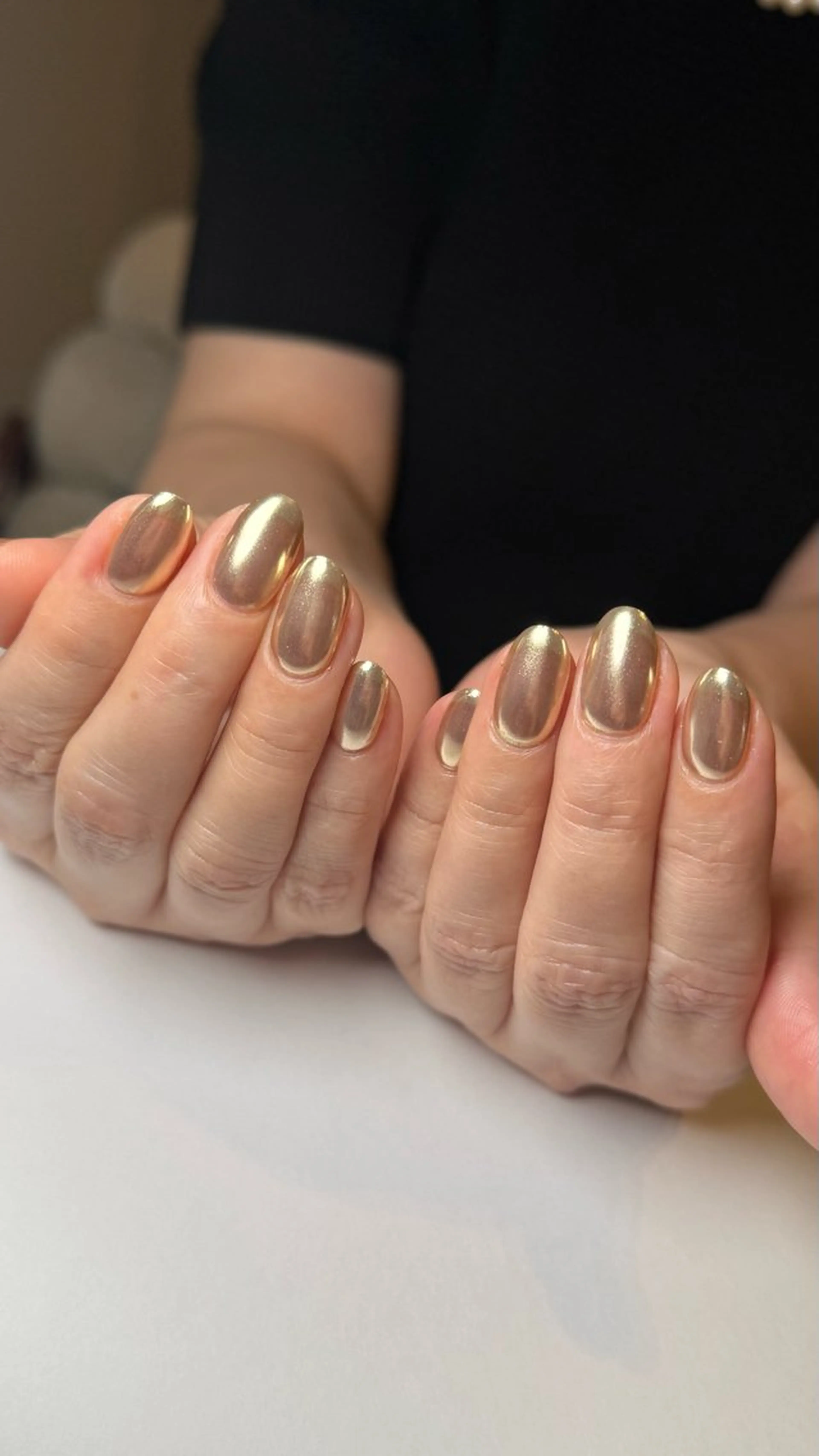 ネイル ミラーネイル Atelier Yuriのネイルデザイン