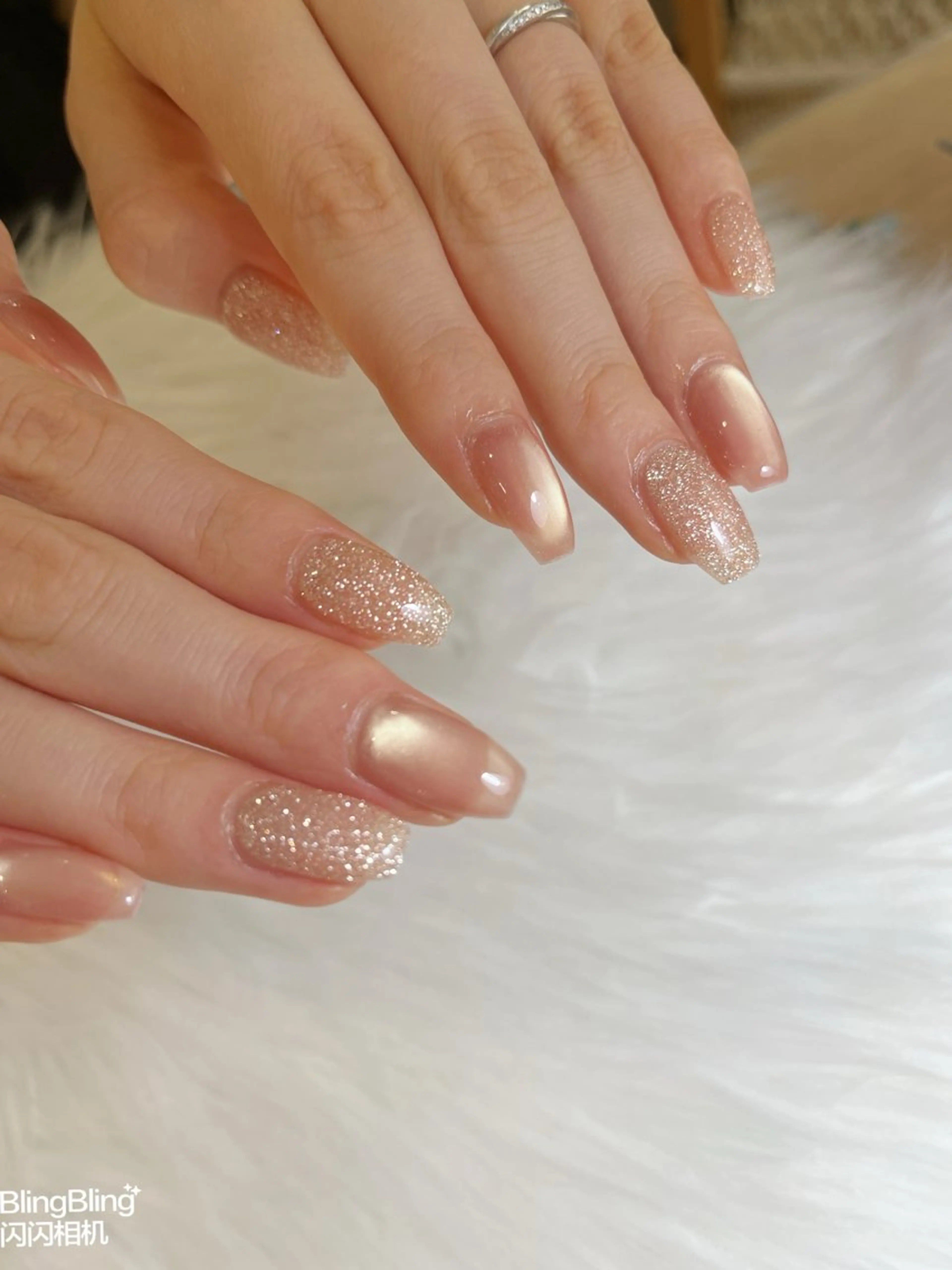 ネイル フラッシュネイル マグネットネイル ハンドネイル Floria ユイのネイルデザイン