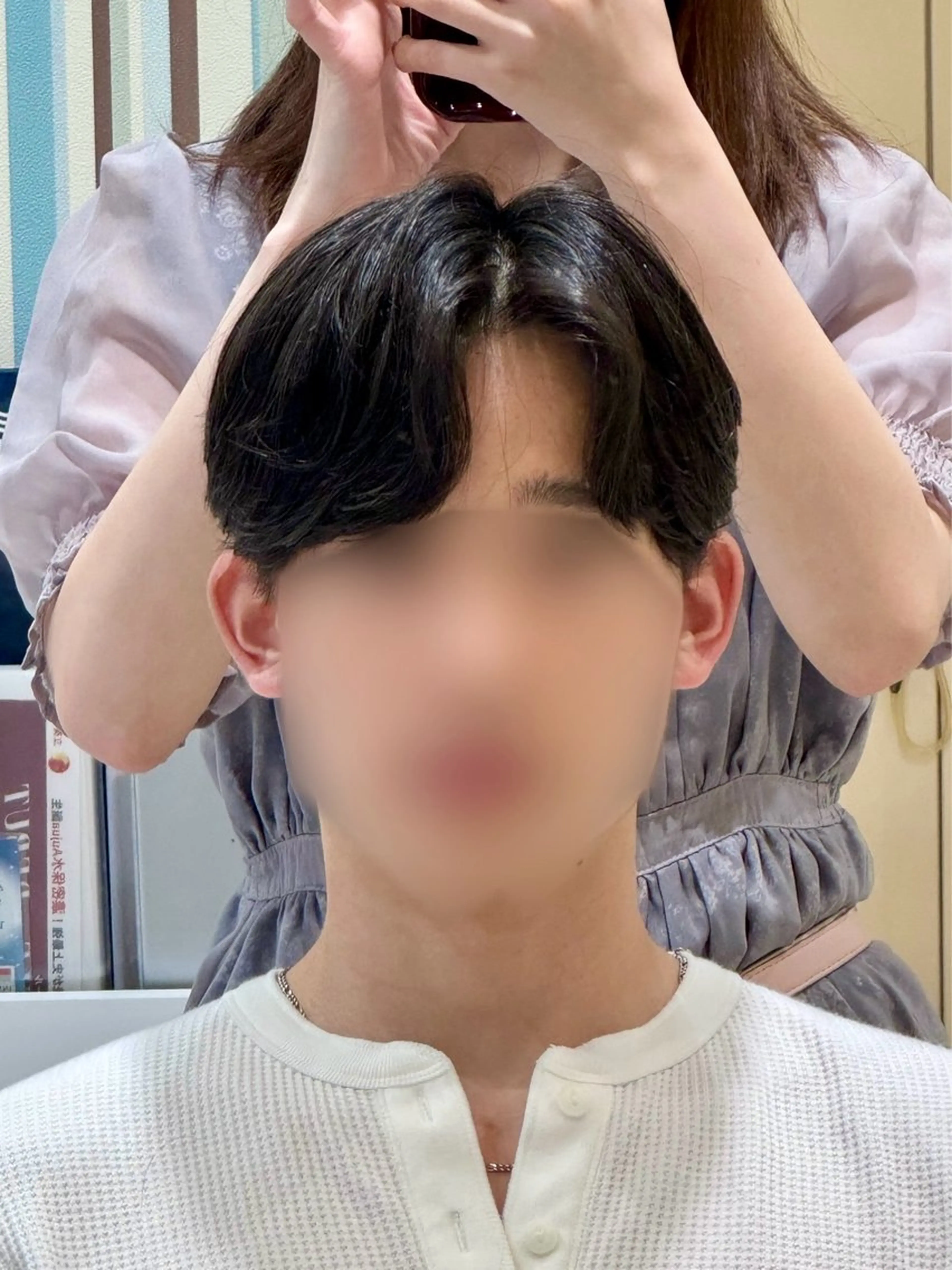 パーマ メンズ 【𝐀𝐬𝐡-池袋 】ひな 🎀💭のヘアスタイル