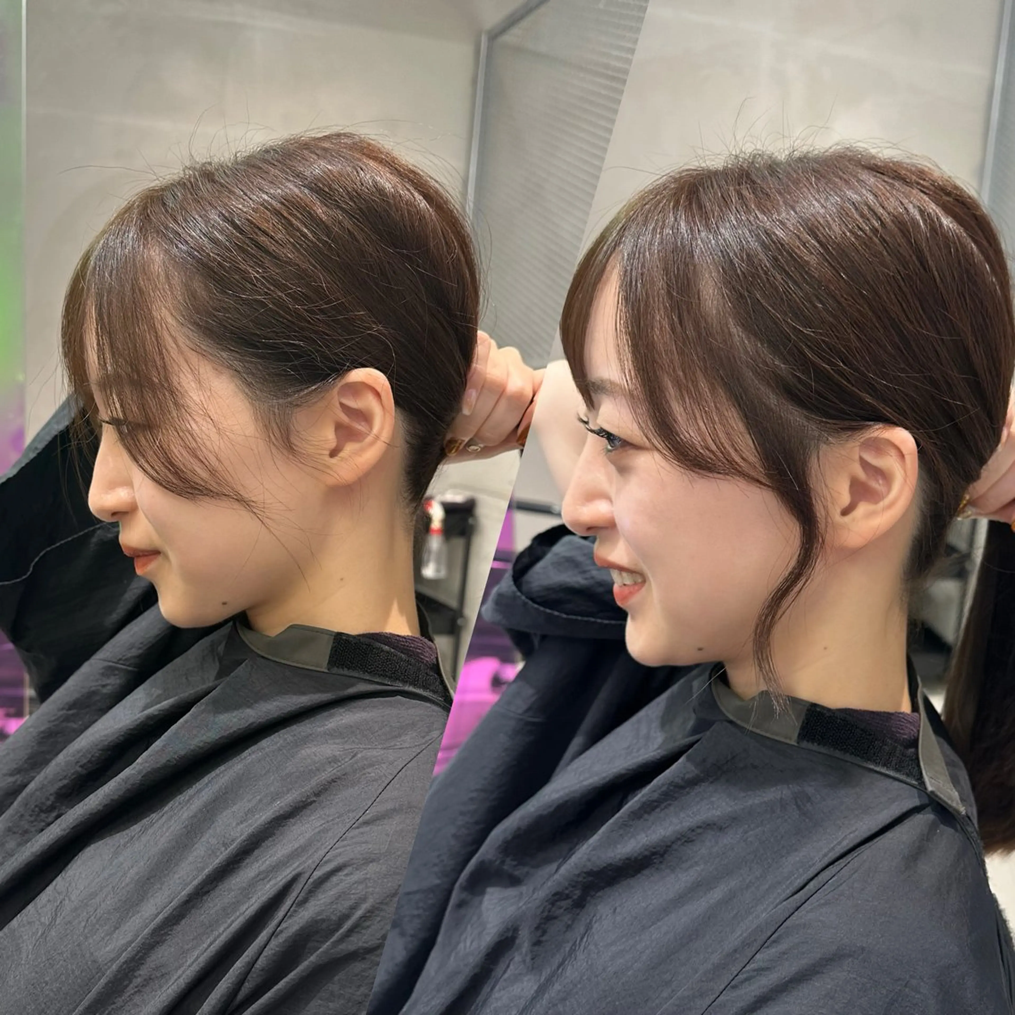 セミロング レイヤーカット 特化美容師のヘアスタイル