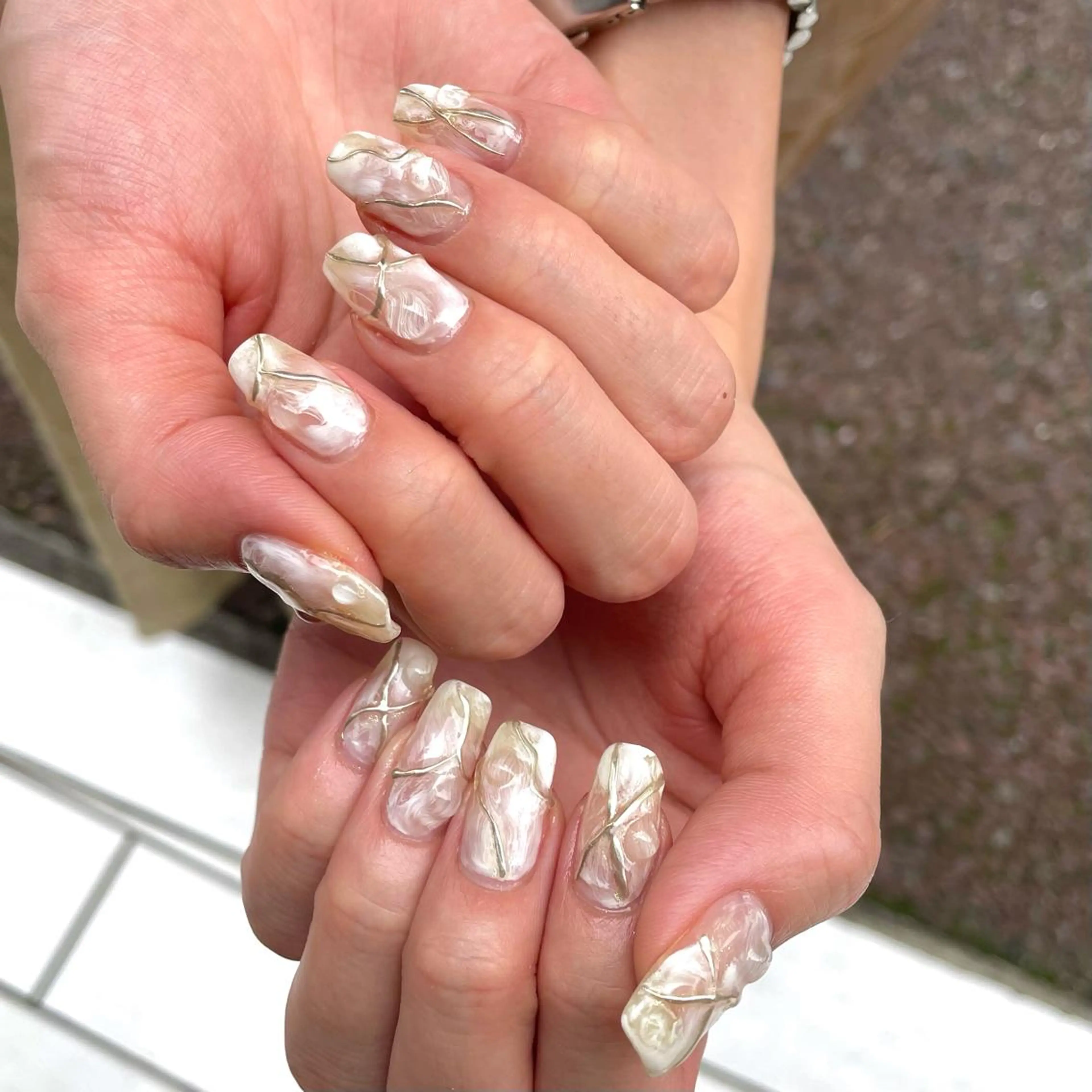 ネイル 新井 ひなののネイルデザイン