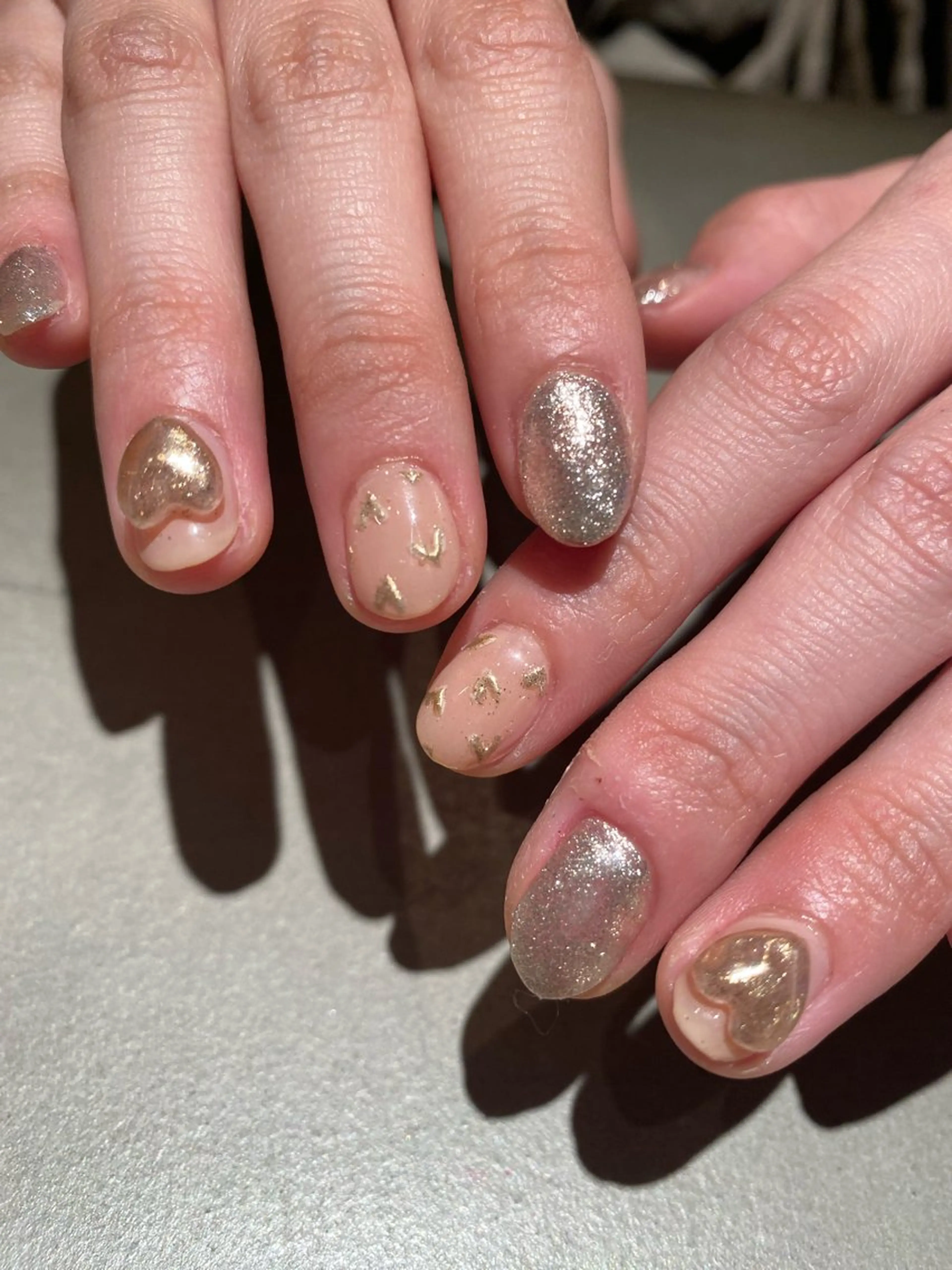 ネイル 藤井 里緒奈のネイルデザイン