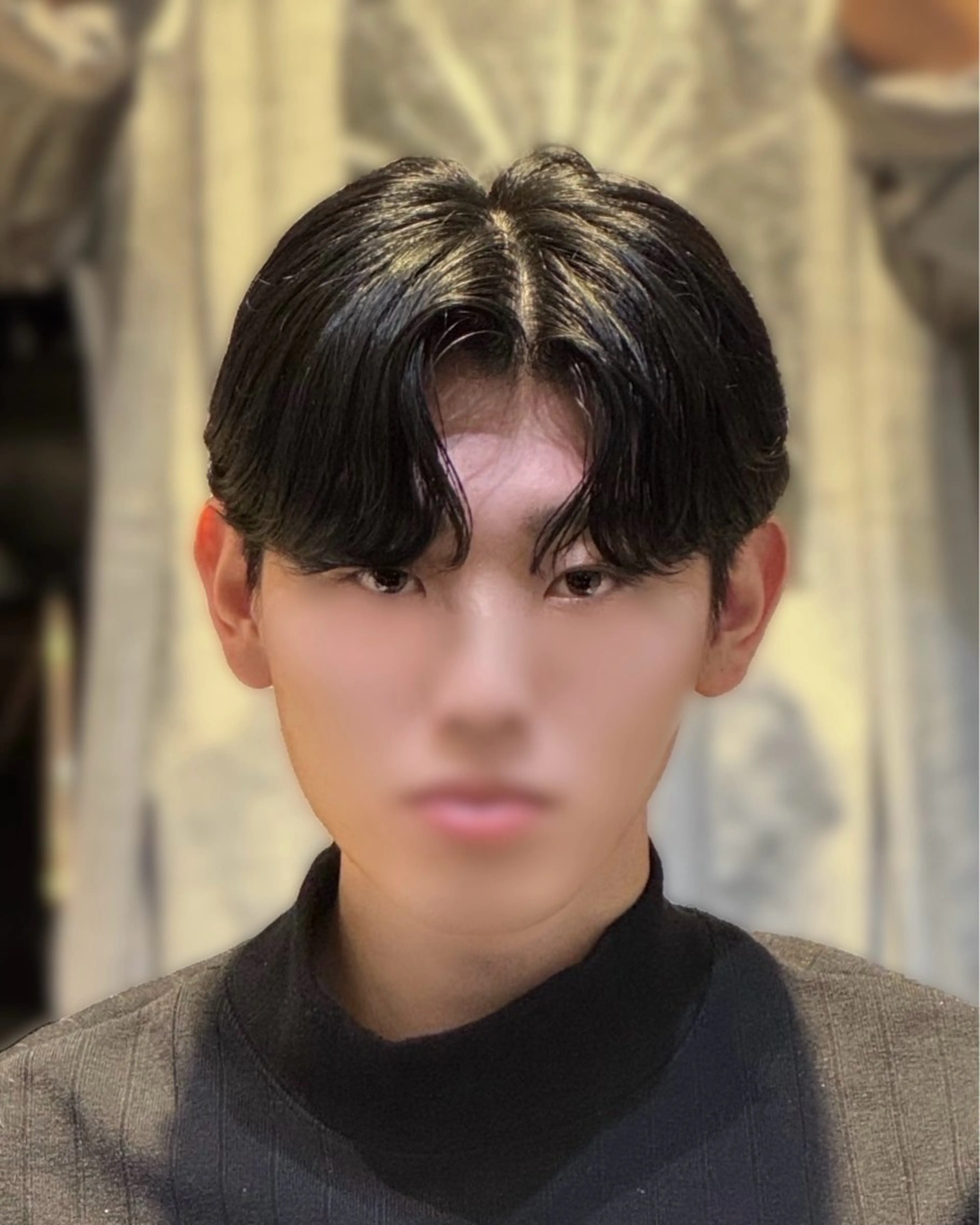 ショート パーマ メンズ YUKI🇰🇷 カルマ／ダウンパーマのヘアスタイル