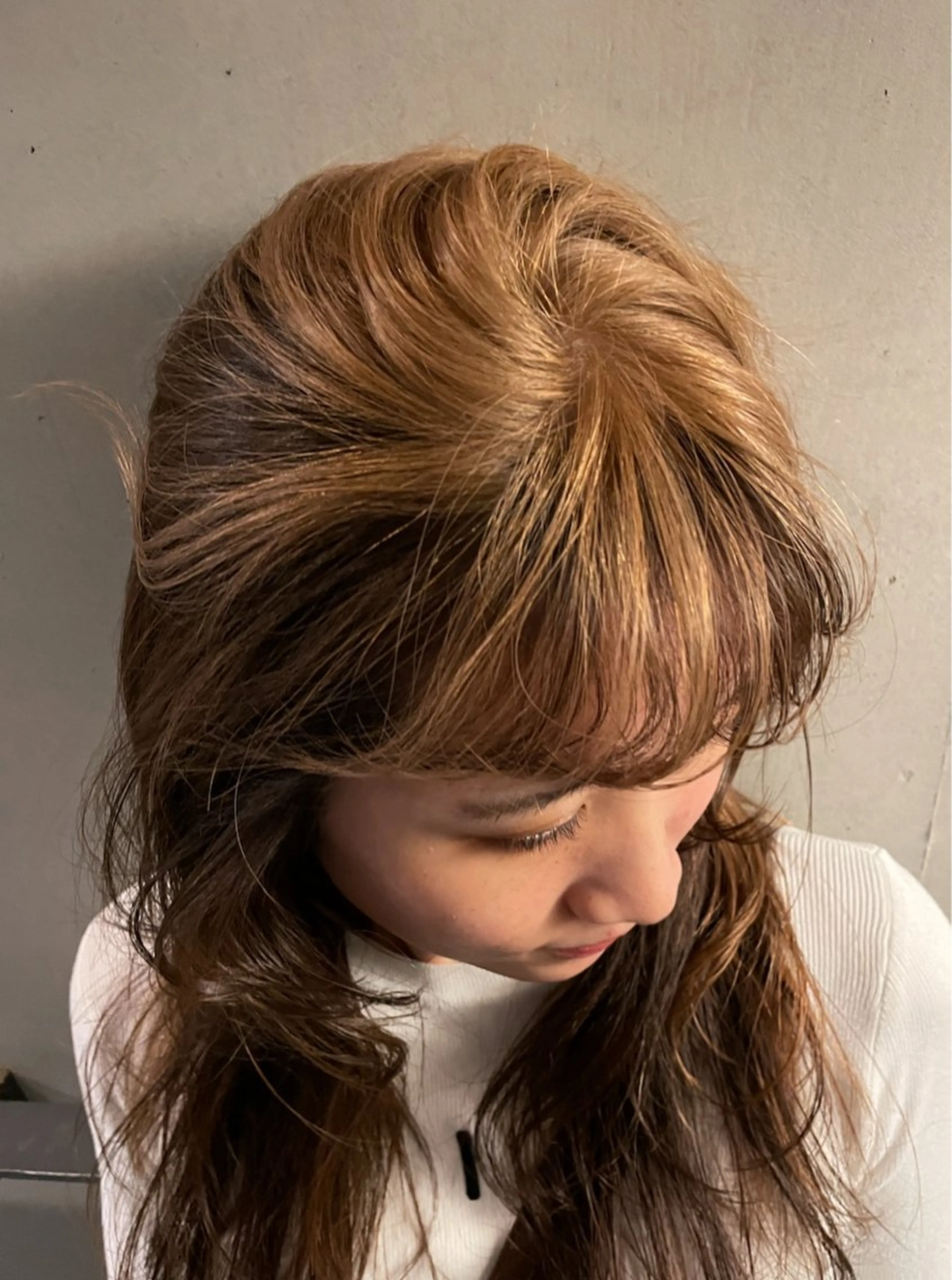 ロング ヘアカラー sano rikitoのヘアスタイル